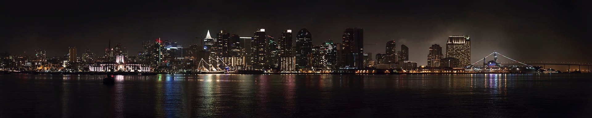 Panorama of San Diego, CA