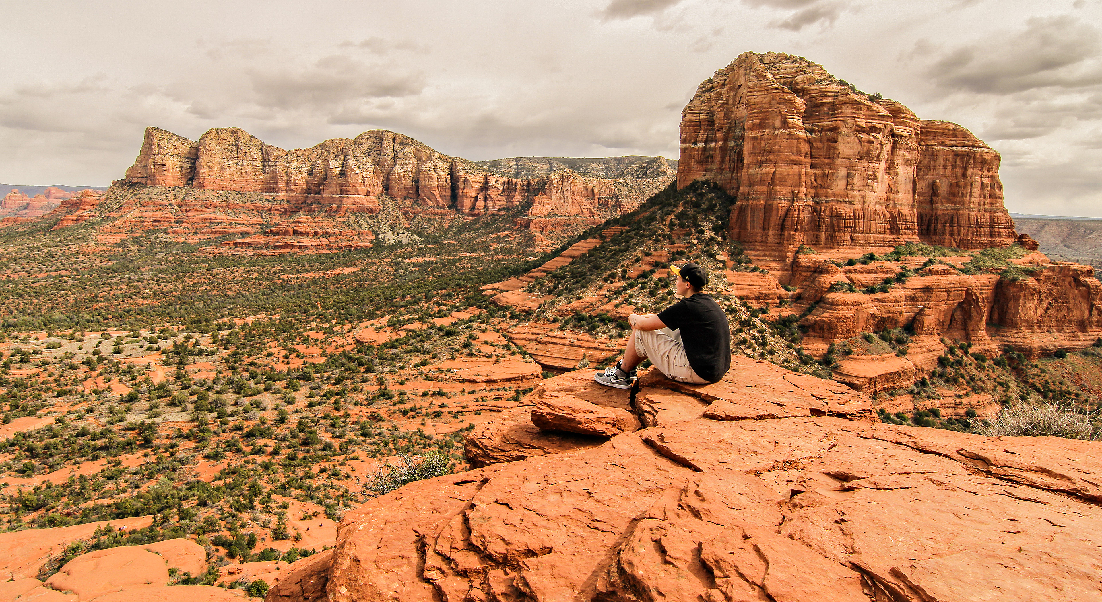 Ontop of Bell Rock in Sedona, Arizona 