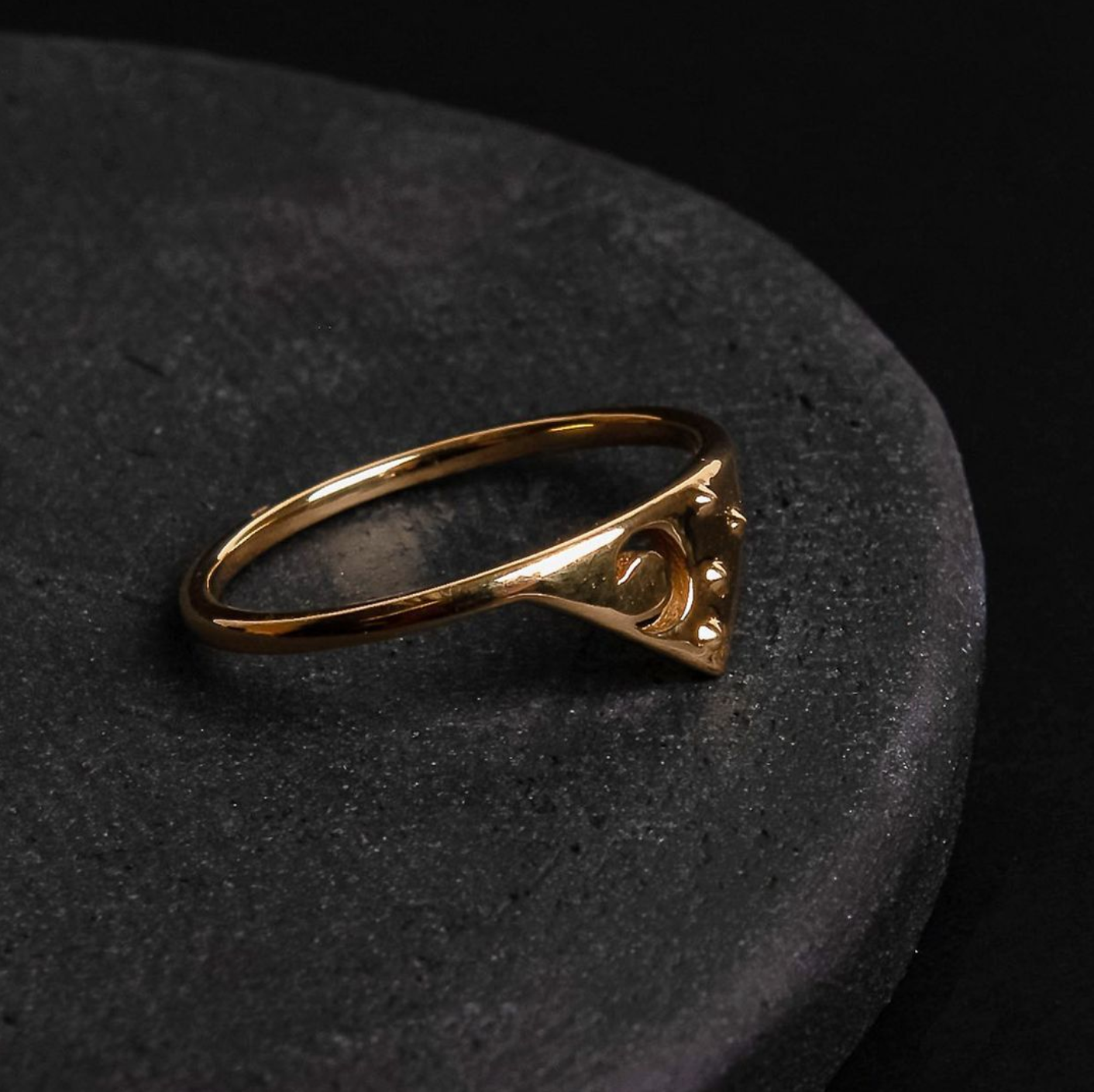 Recycled 18K gold ring ❤️