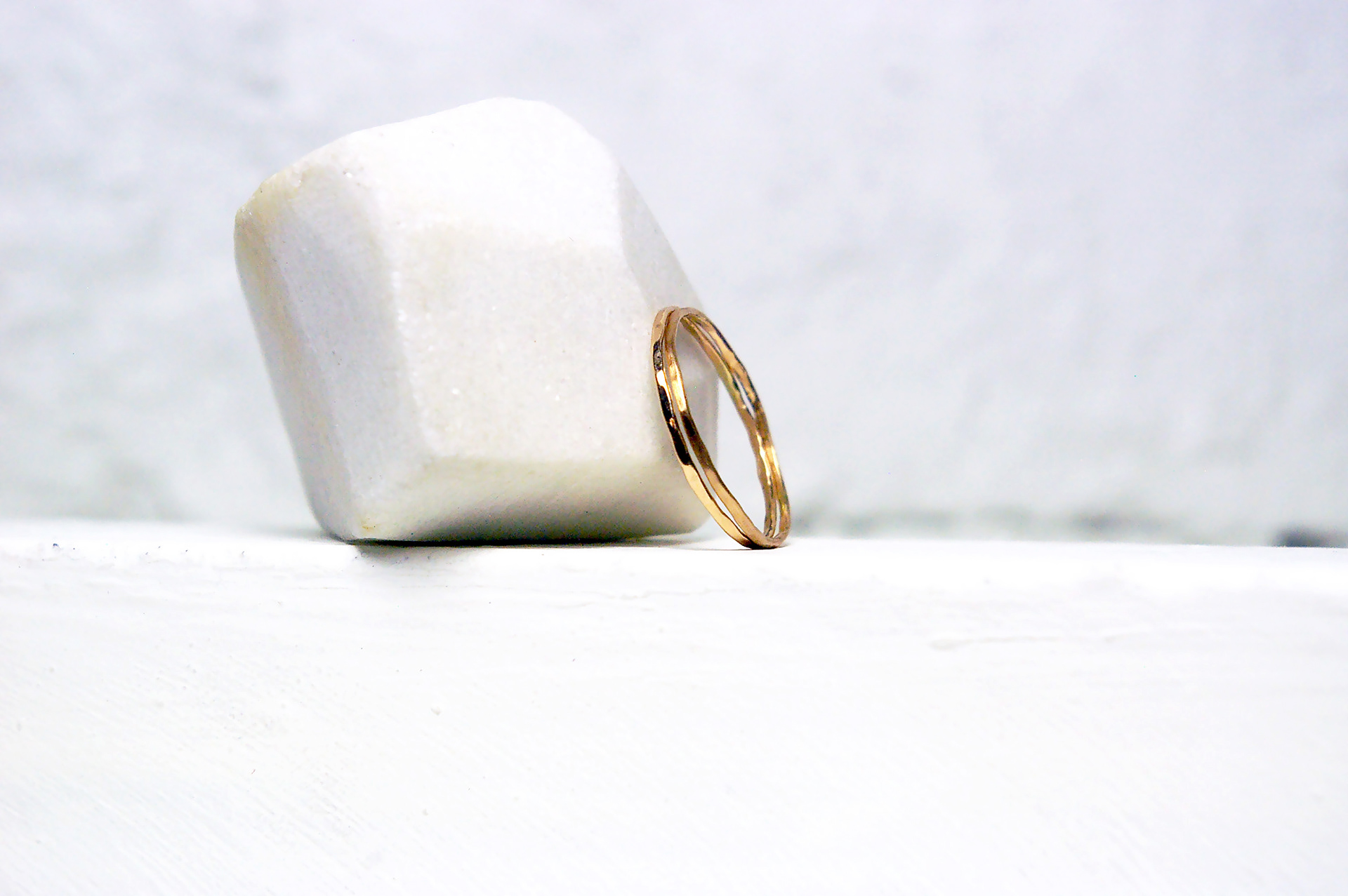 Recycled 18k gold rings ❤️