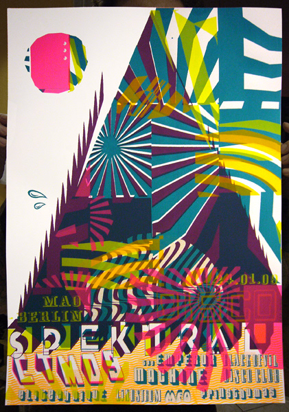 CTM09 concert poster Berlin