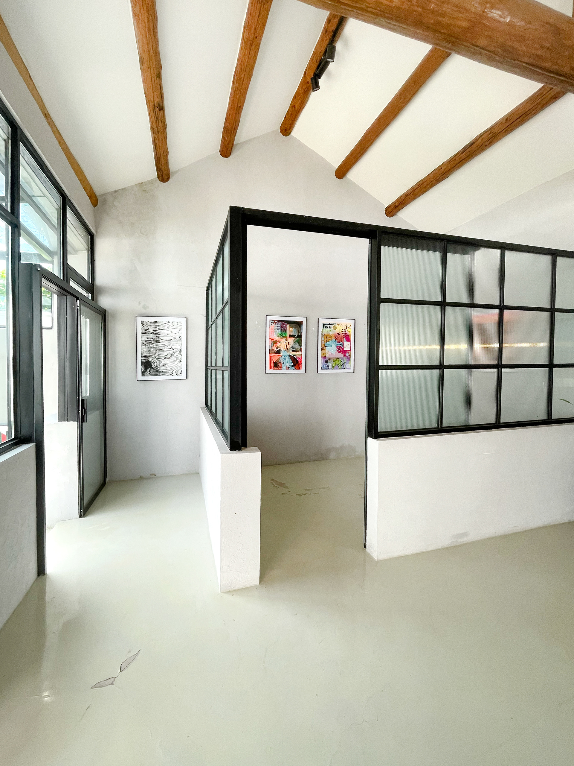 Solo Exhibition at Pomegranate Yard, Beijing, China