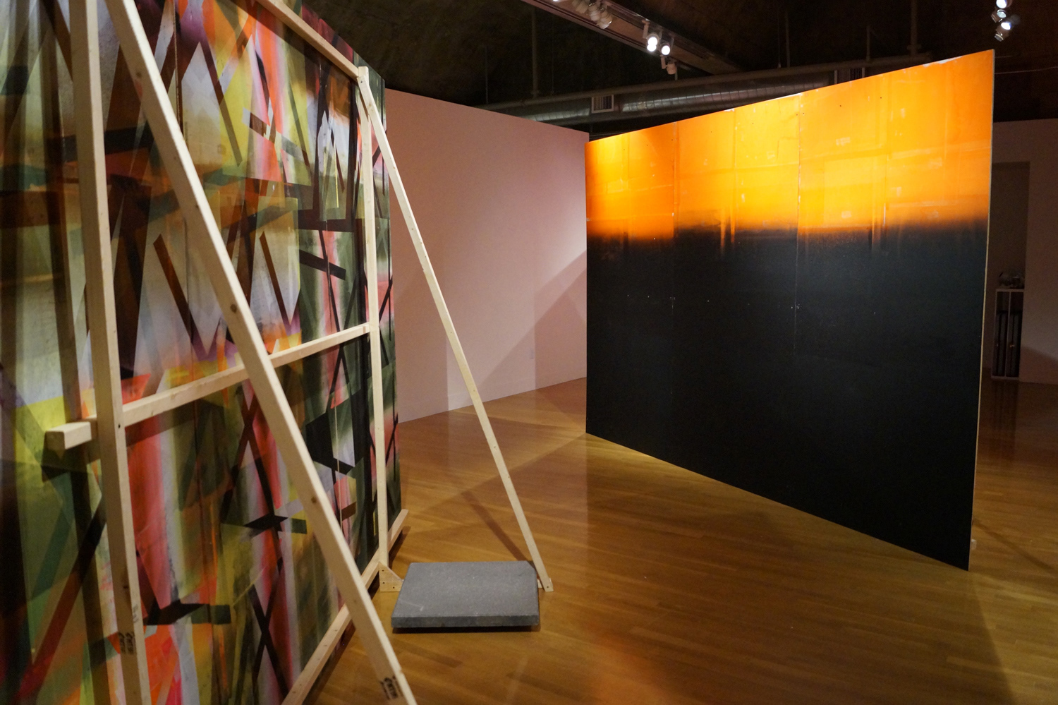 die Wand / die Mauer, 2016, Fieldwork Project Space at the Visual Art Center of University of Texas in Austin, USA