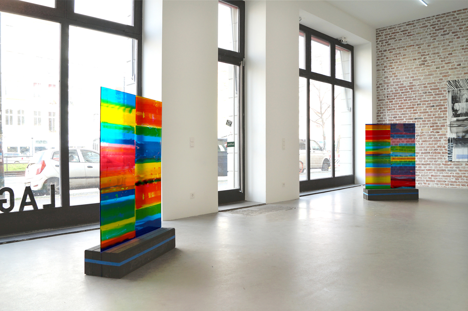 Solo exhibition, Honor thy Error as a hidden intention at Lage Egal, Berlin, Germany