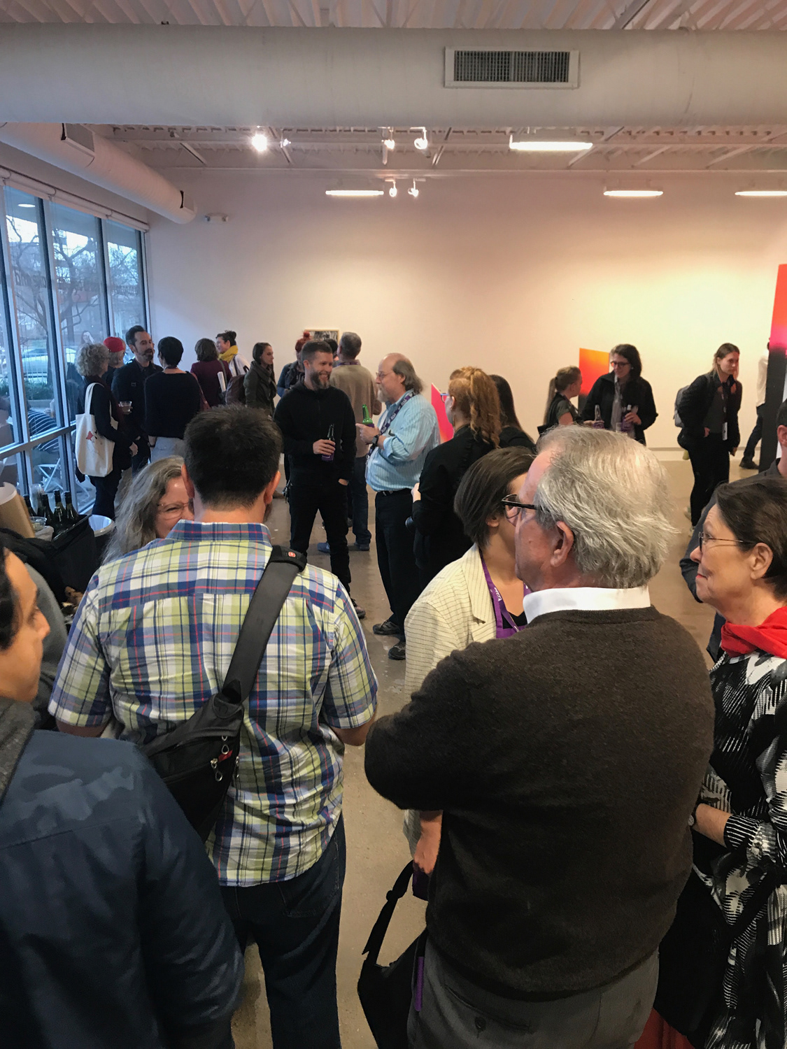 "No no no no I want you to be wide awake and and hear details you've never heard before!", screen-print on plywood, 190 m2, Fort Worth Contemporary Arts, 2019, TX, USA