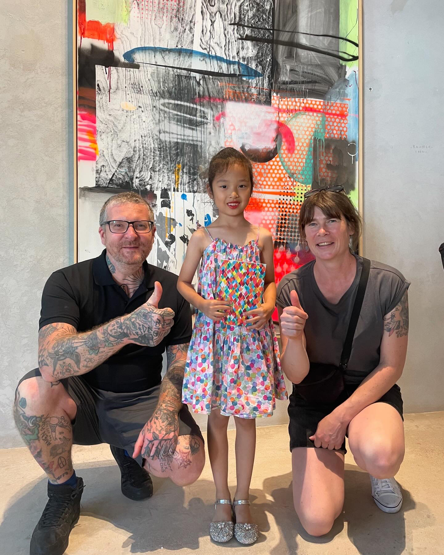 Solo Exhibition at Pomegranate Yard, Beijing, China