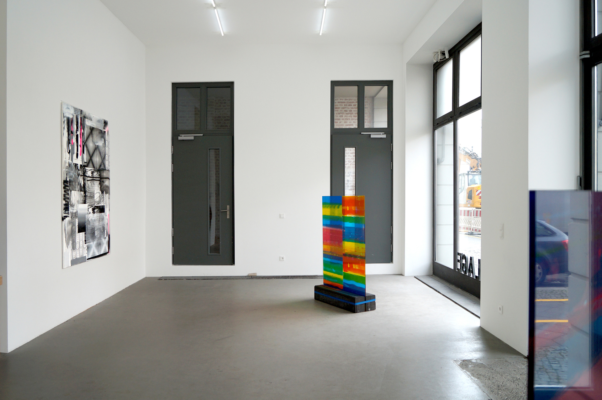 Solo exhibition, Honor thy Error as a hidden intention at Lage Egal, Berlin, Germany