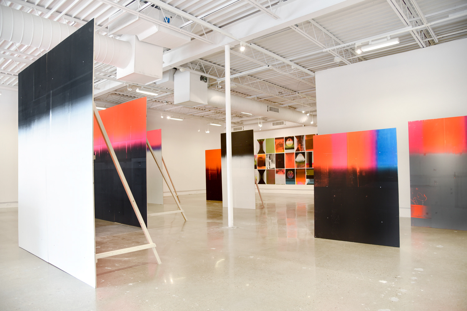 "No no no no I want you to be wide awake and and hear details you've never heard before!", screen-print on plywood, 190 m2, Fort Worth Contemporary Arts, 2019, TX, USA