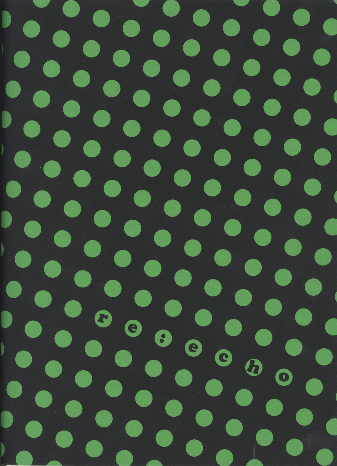 Re:Echo, Silkscreen on heavy white paper. 24 pages + cover, 32 x 23 cm , edition of 50 ex, signed & numbered.