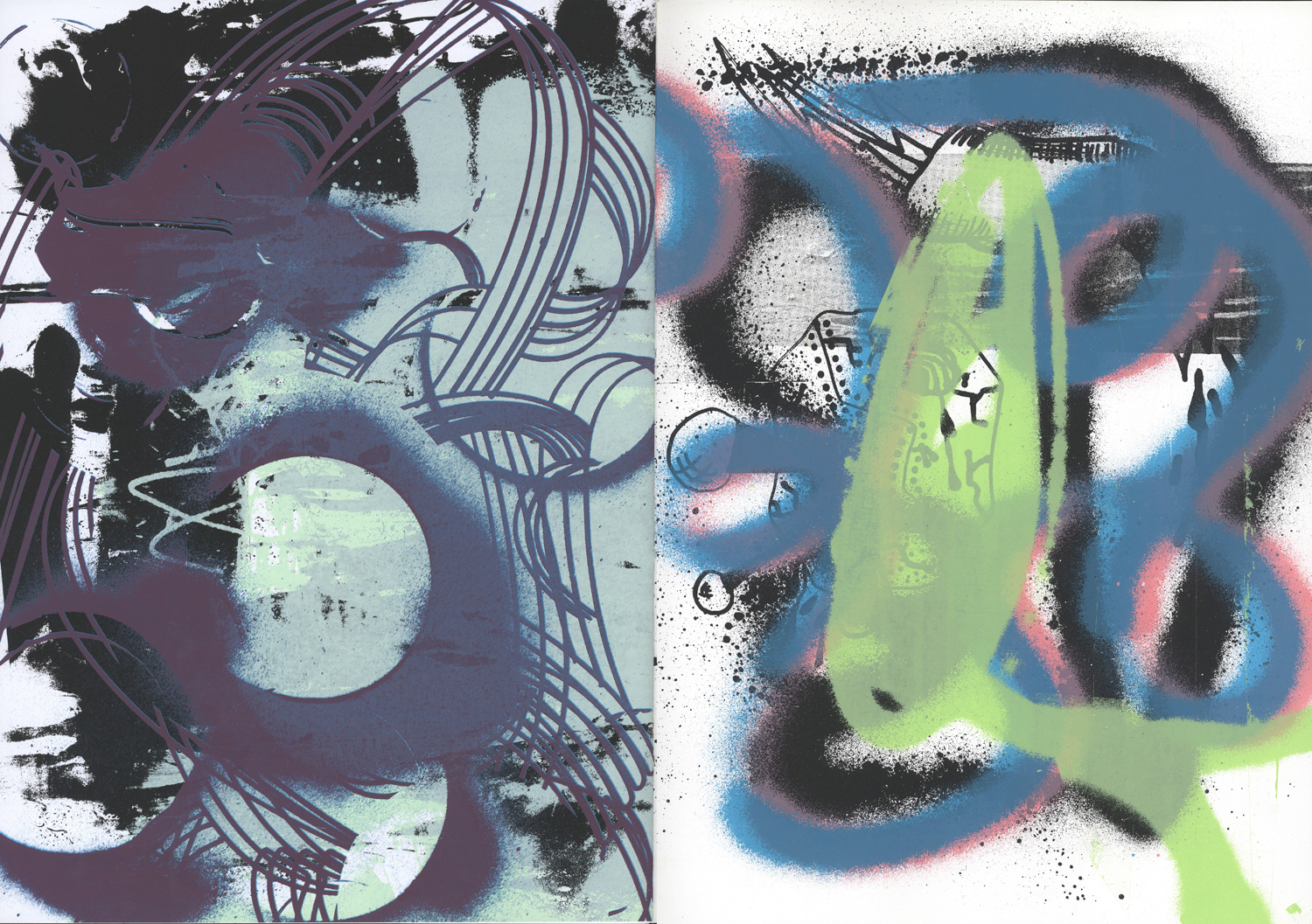 Re:Home, Screen-printed & Gicleé, 31 x 41,8 cm, 34 pages + cover, ed. of 15. Signed & numbered.