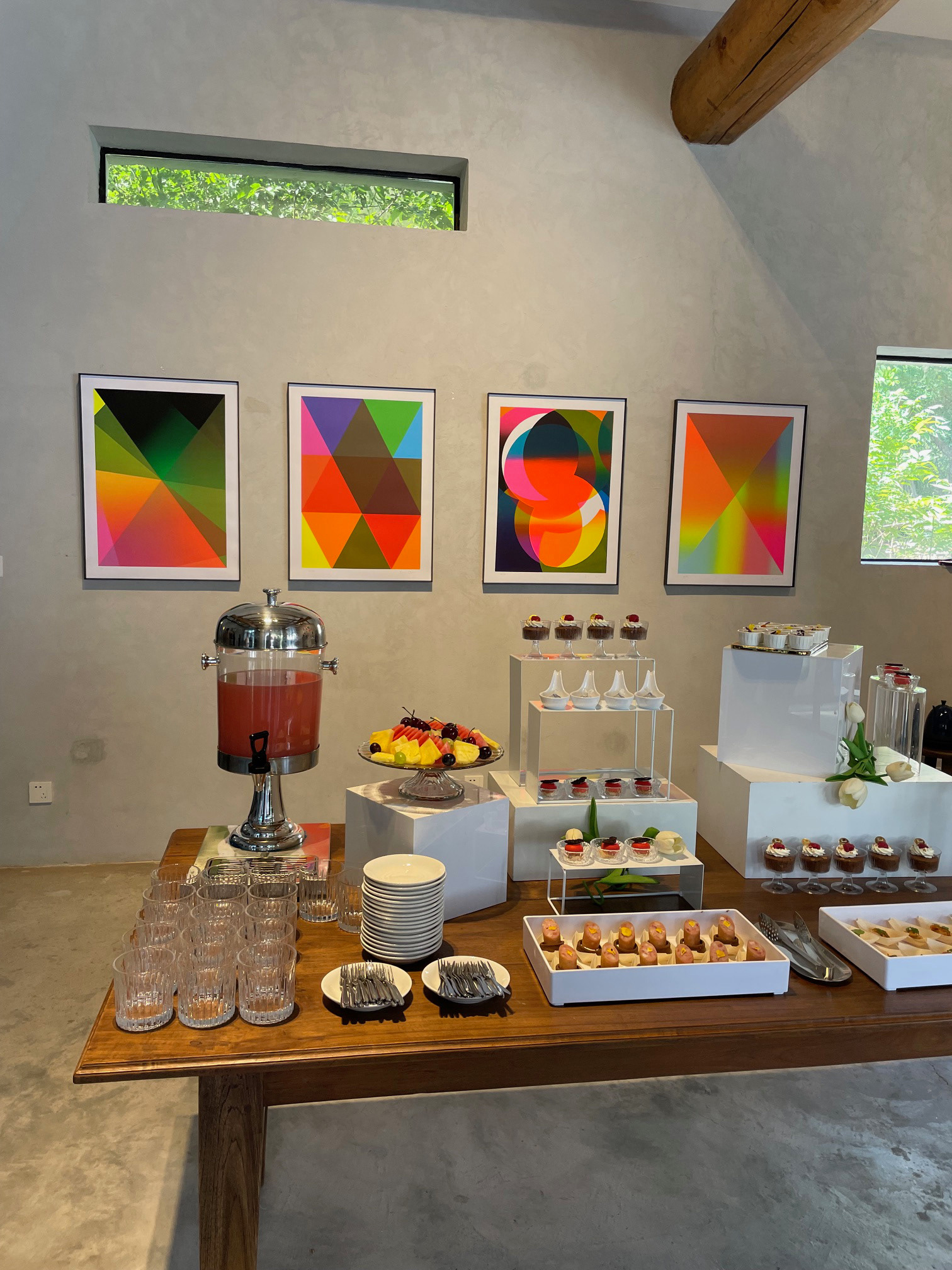 Solo Exhibition at Pomegranate Yard, Beijing, China