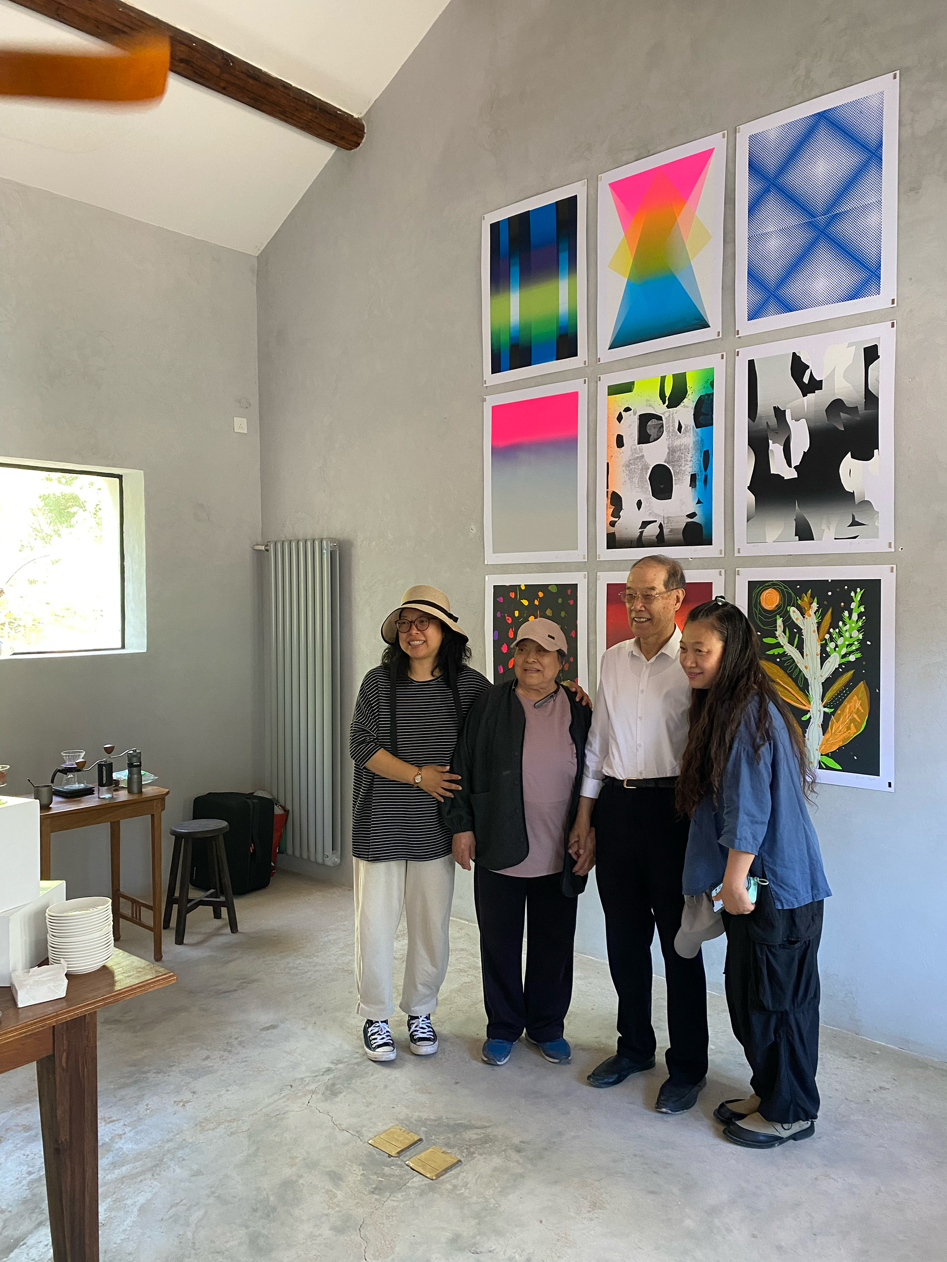 Solo Exhibition at Pomegranate Yard, Beijing, China