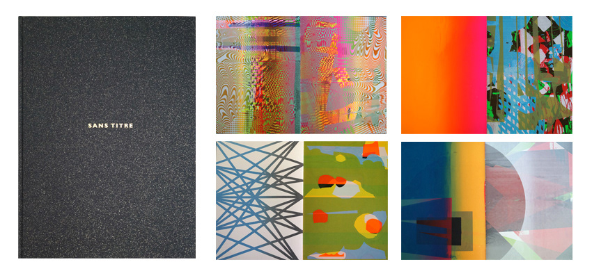 Sans Titre, hard cover with gold embossing, 33 x 46 cm, 32 pages, 2015