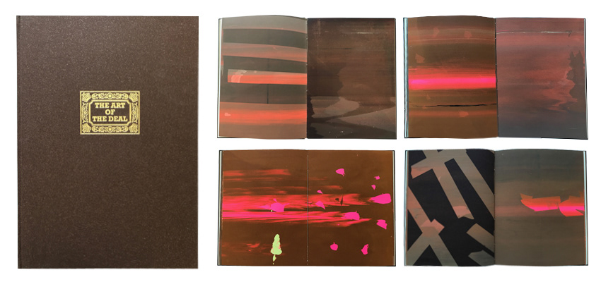 The Art of the Deal, hard cover with gold embossing, 33 x 46 cm, 32 pages, 2019