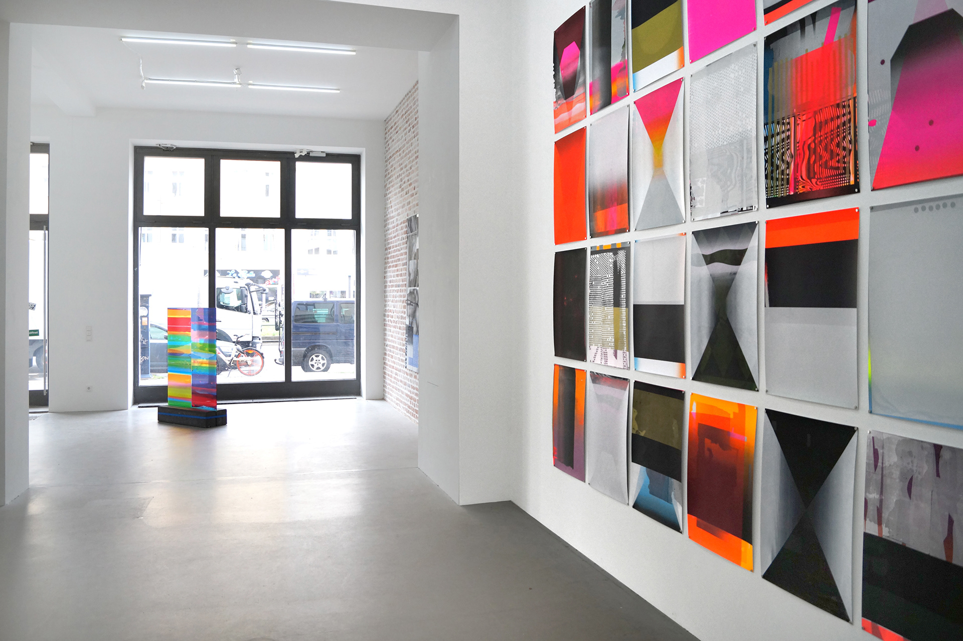 Solo exhibition, Honor thy Error as a hidden intention at Lage Egal, Berlin, Germany