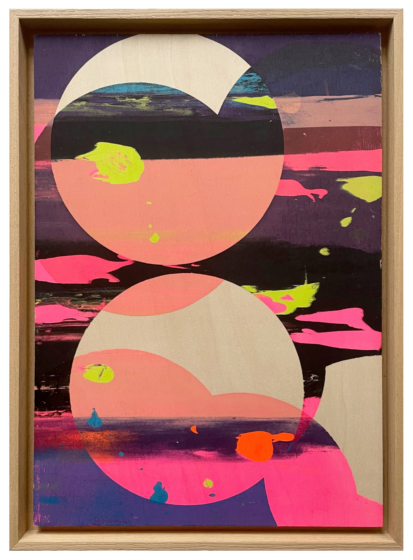 Stalker 33, 2021, screen-print on wood, 39 x 54 cm