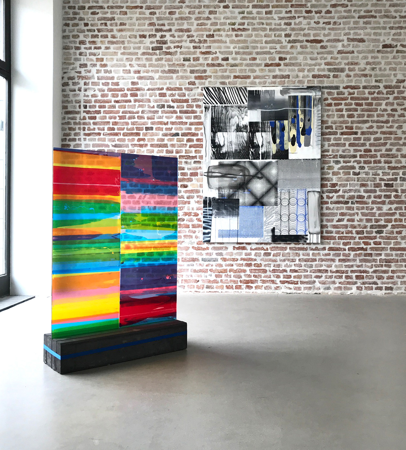 Solo exhibition, Honor thy Error as a hidden intention at Lage Egal, Berlin, Germany