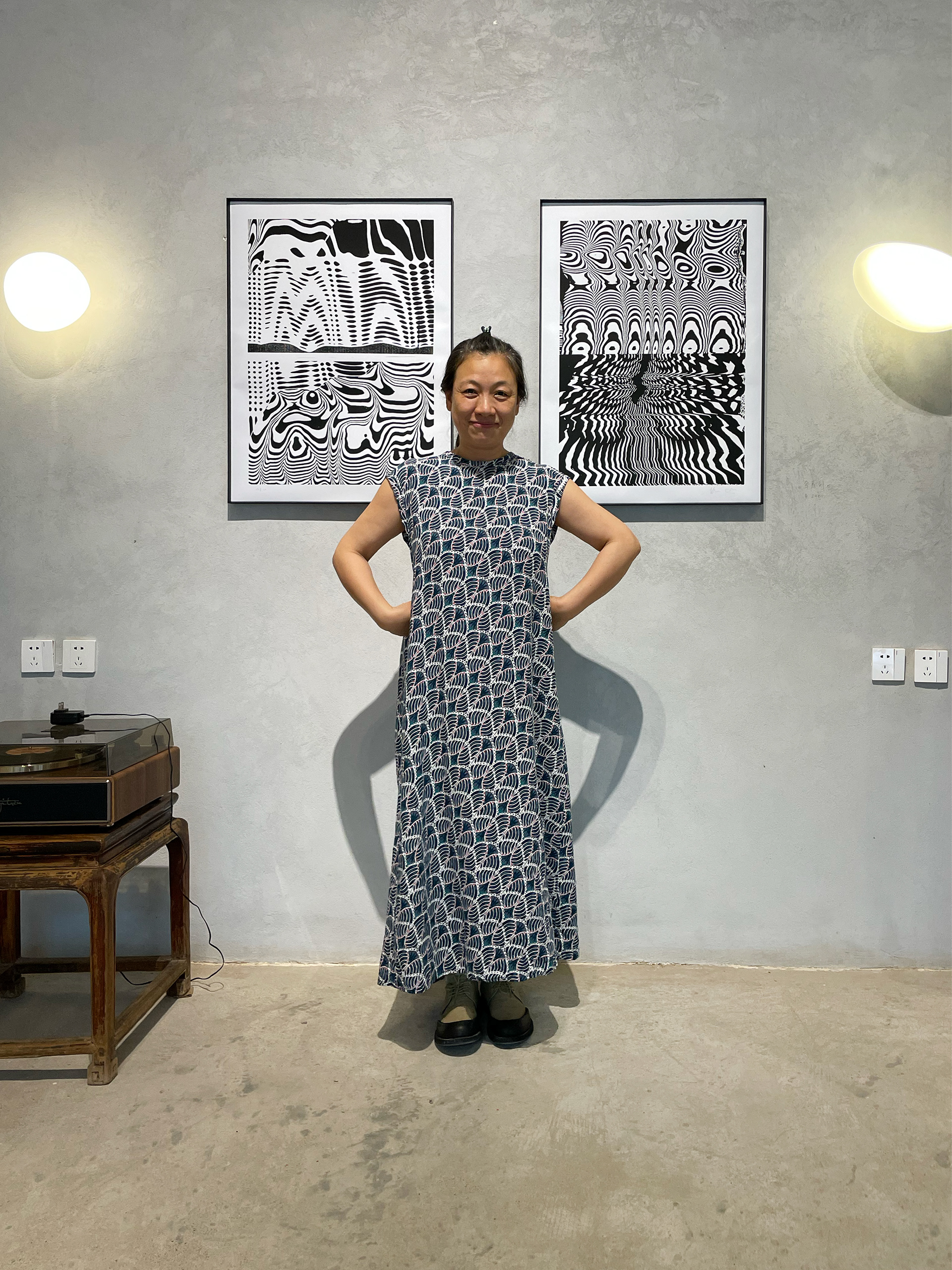 Solo Exhibition at Pomegranate Yard, Beijing, China