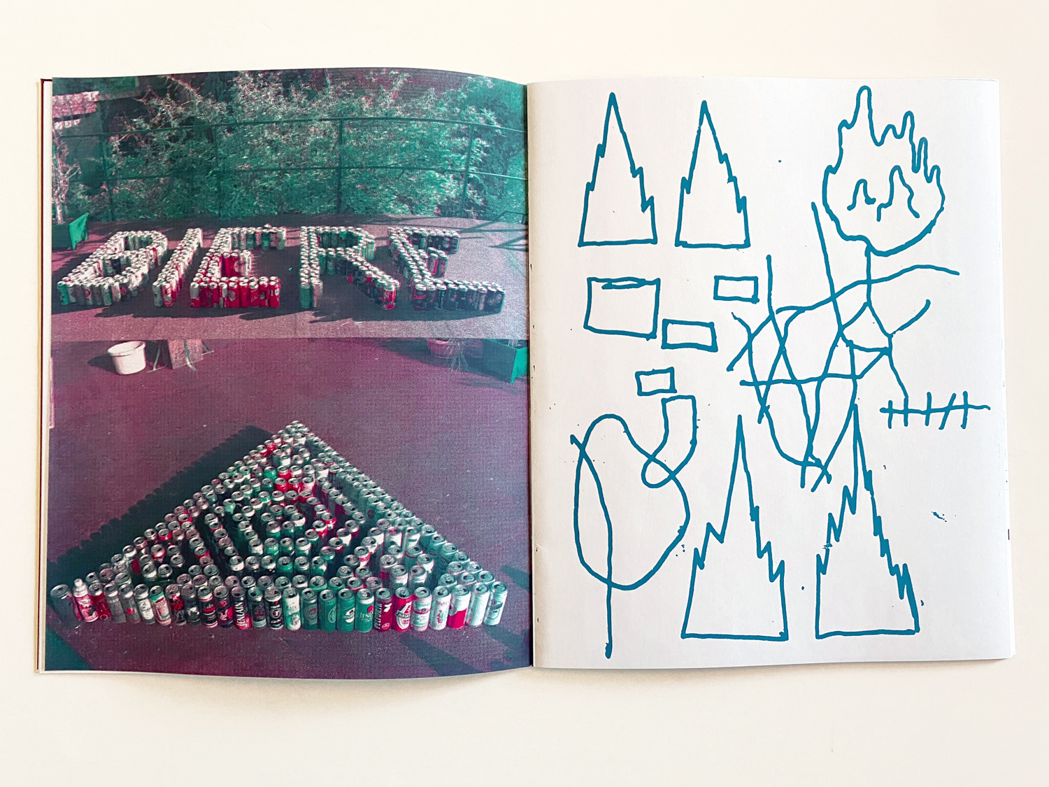 Redemption, collaboration with Manuel Ocampo, screen-printed, 2010, ed. 99ex