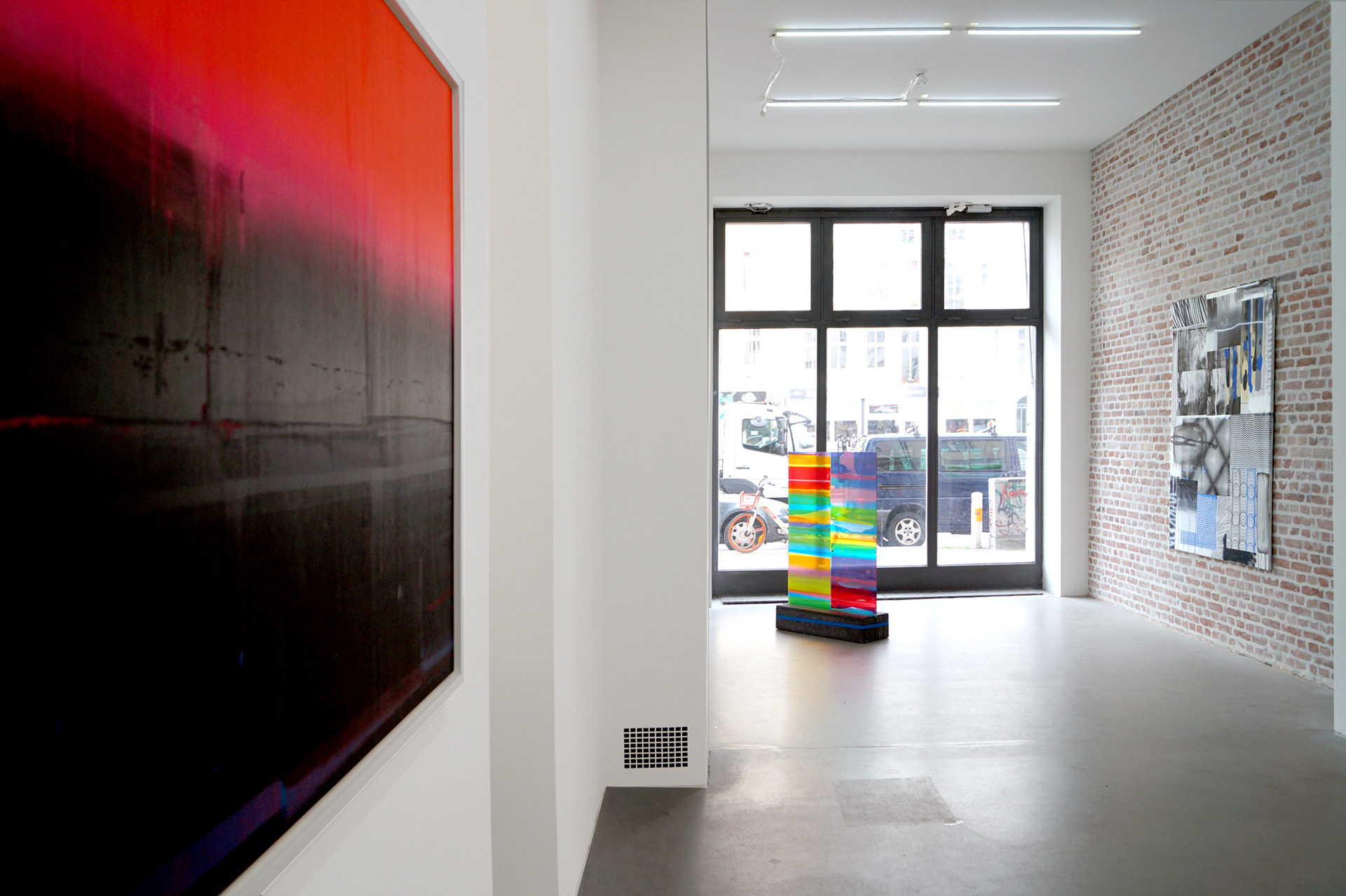 Solo exhibition, Honor thy Error as a hidden intention at Lage Egal, Berlin, Germany