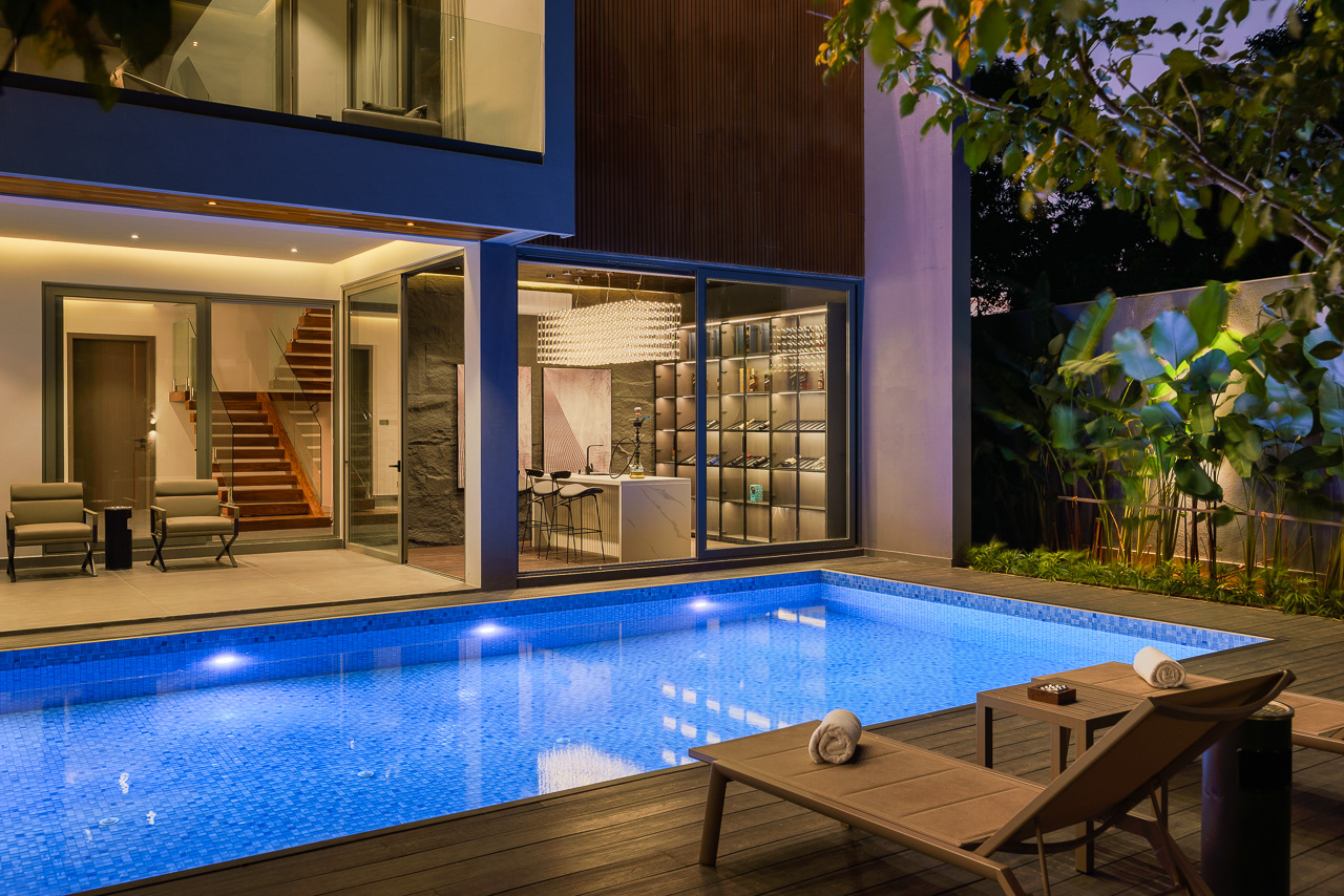 Professional architectural photography in Sri Lanka by MAD Factory capturing modern building design and spatial composition