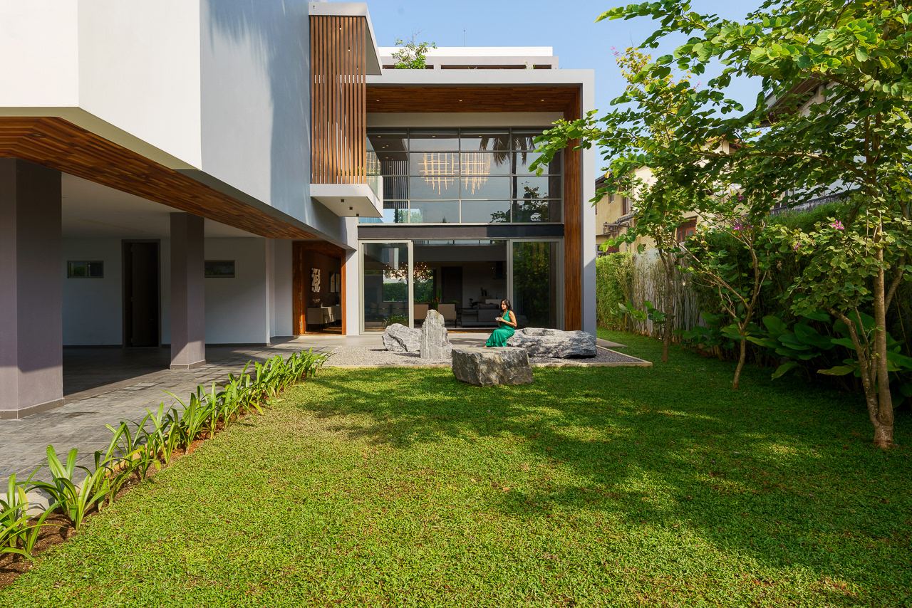 Professional architectural photography in Sri Lanka by MAD Factory capturing modern building design and spatial composition