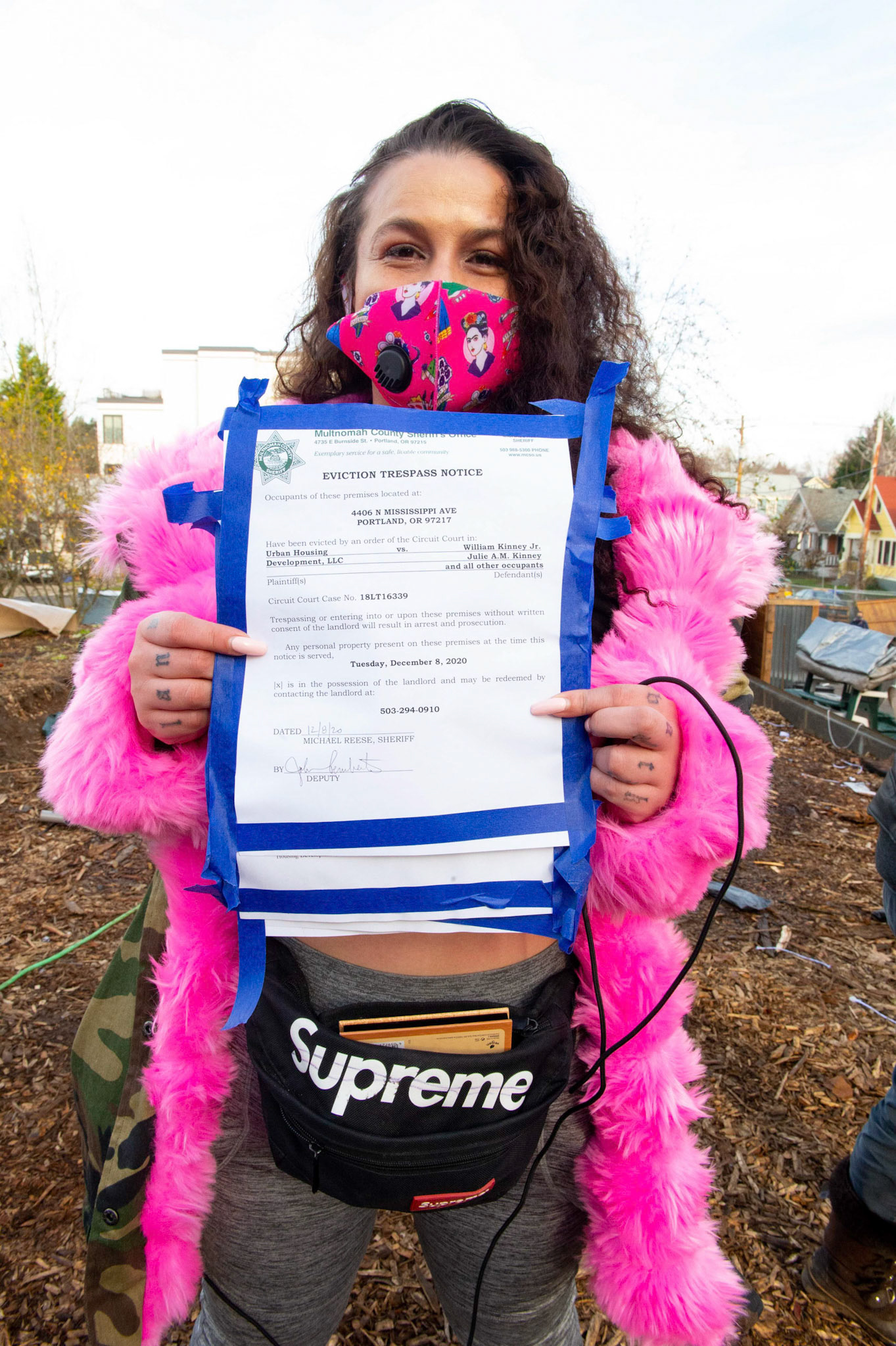 Coya Eviction Red House Community Defense MCSO