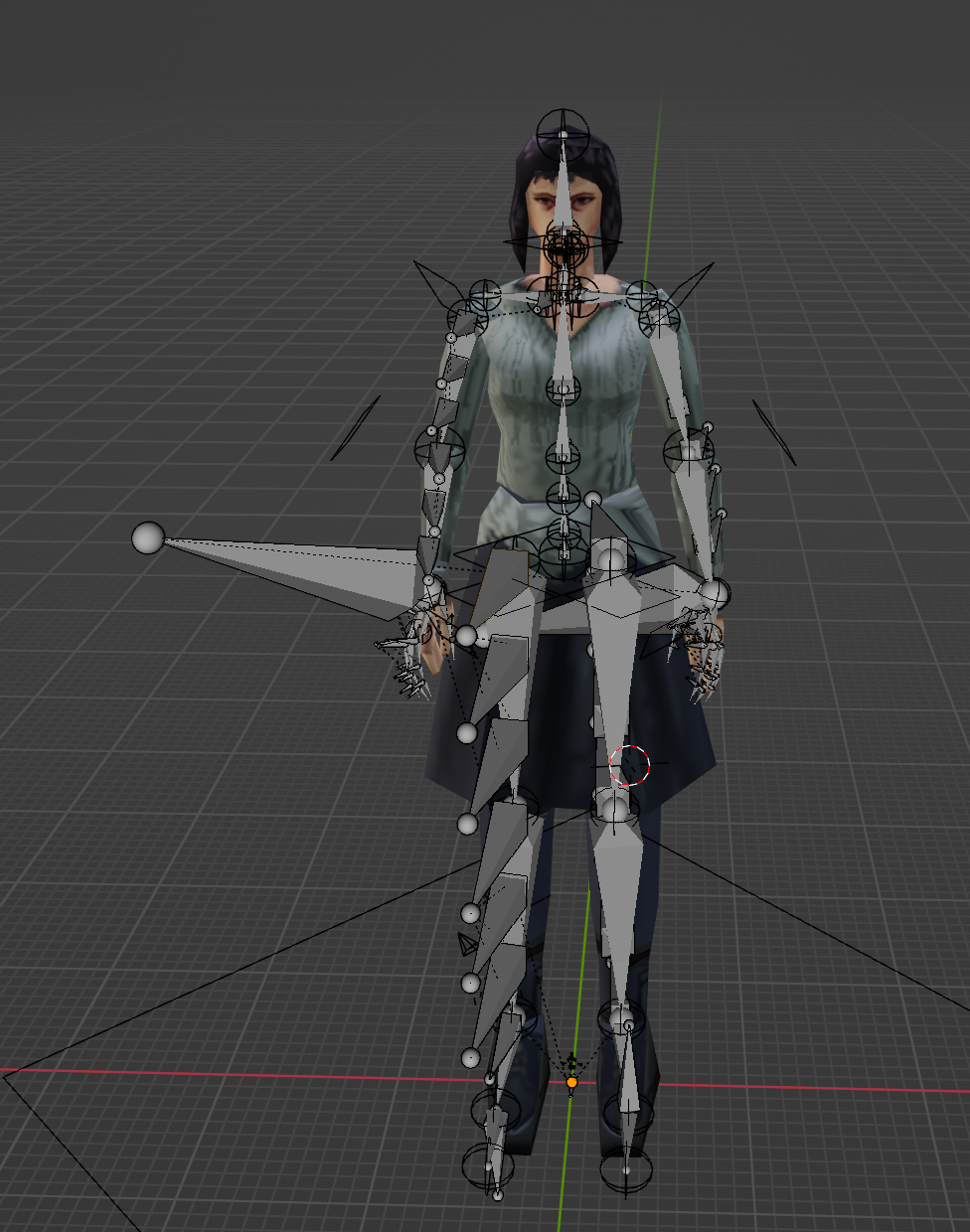 Character Model with Rig