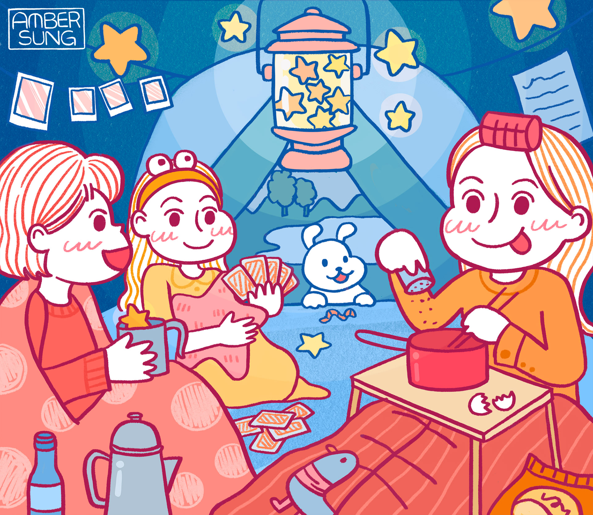 Camping with My Friends