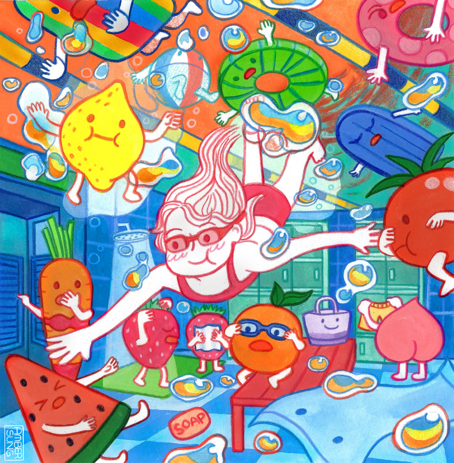 Swimming in the Juice