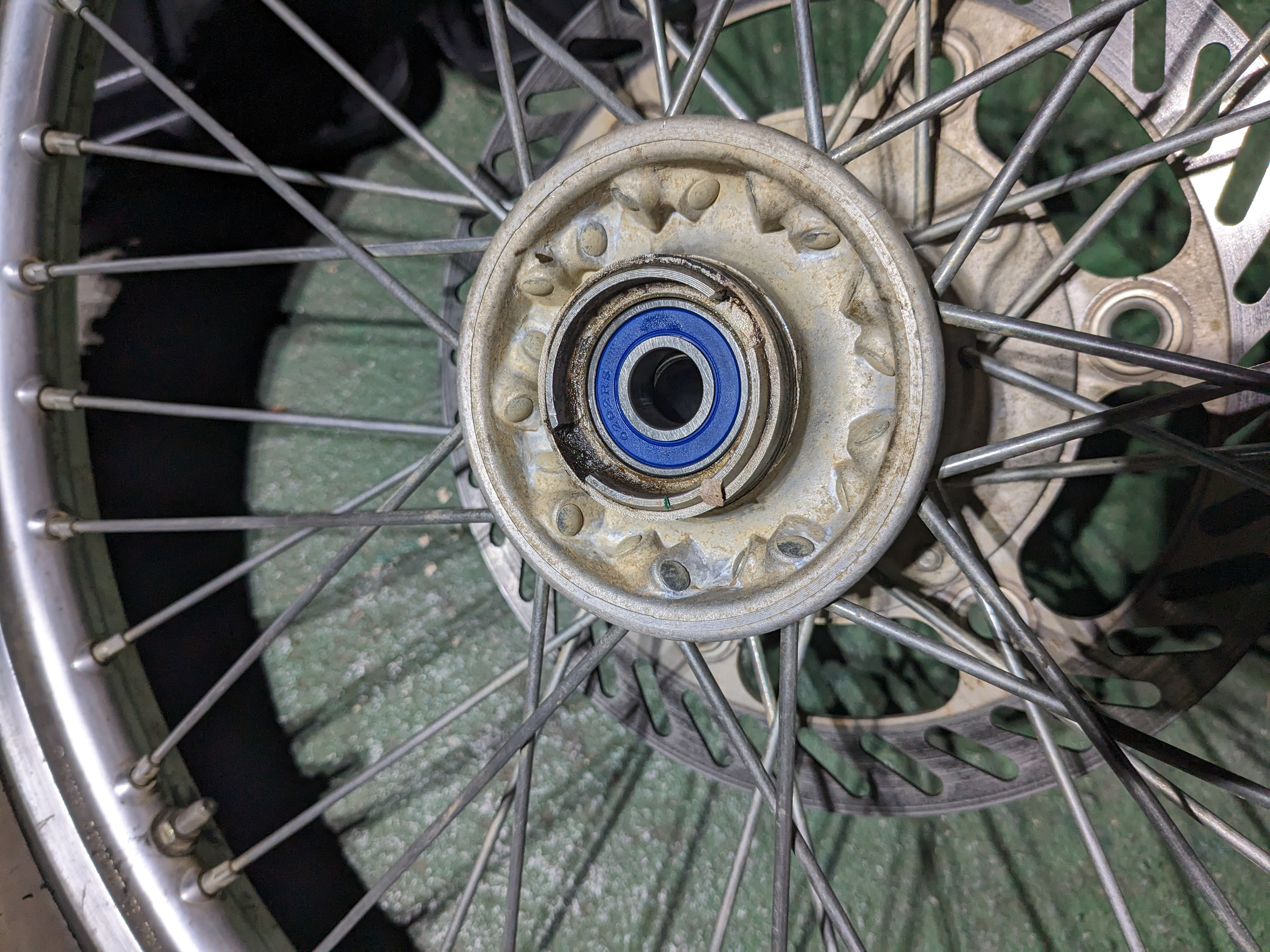 Fresh wheel bearing!