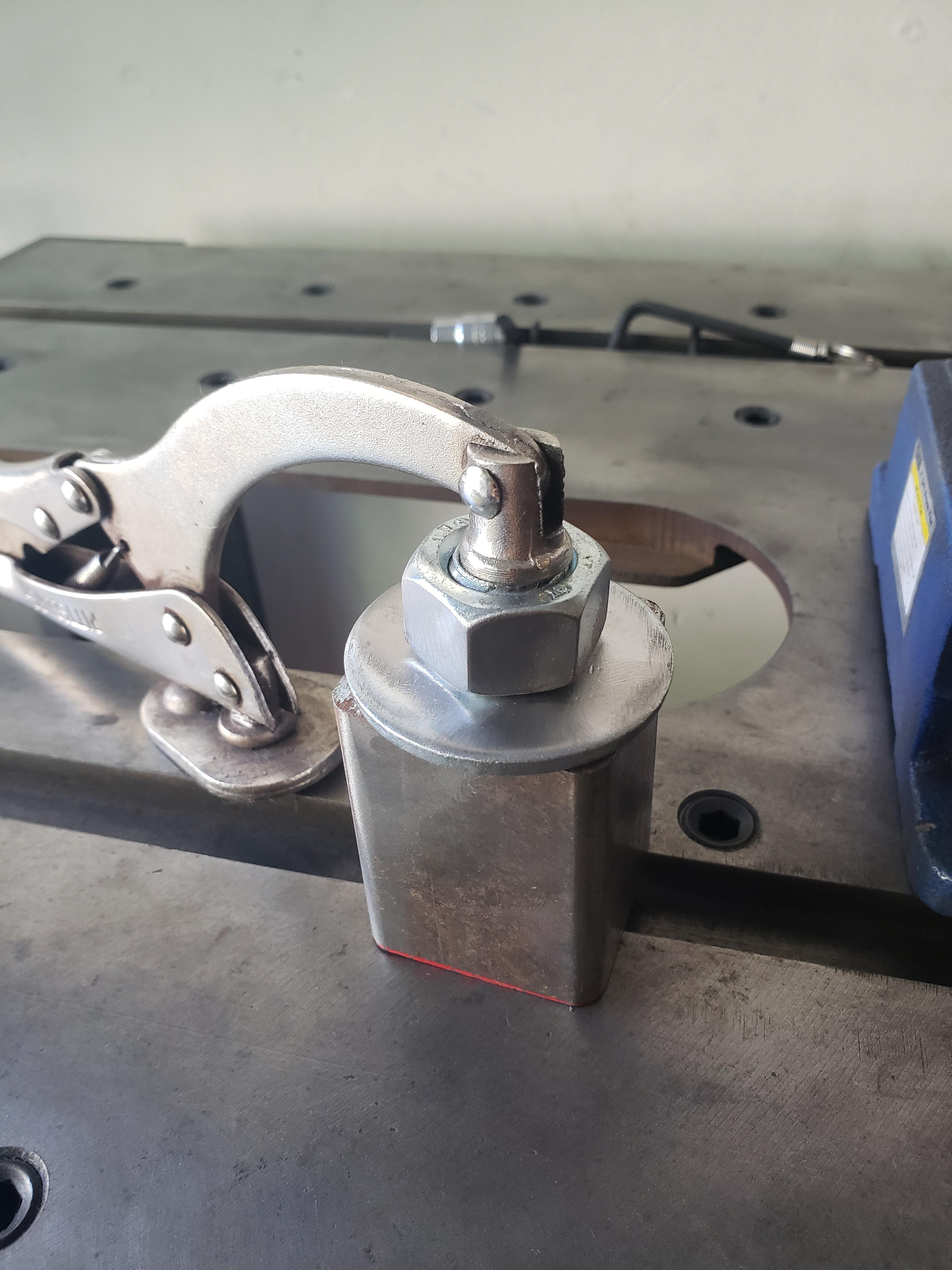 Ready for welding.