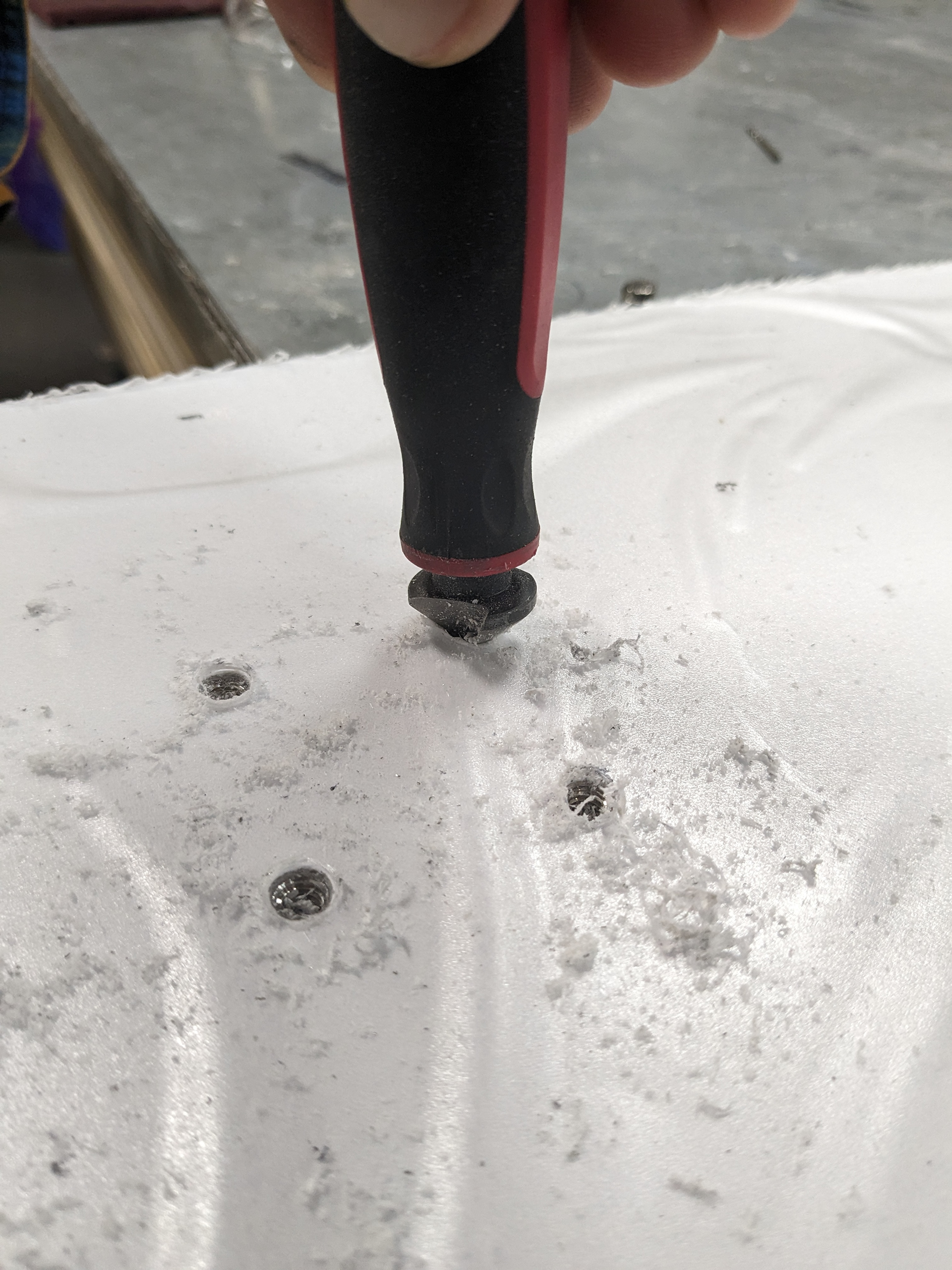 Countersink those holes :)