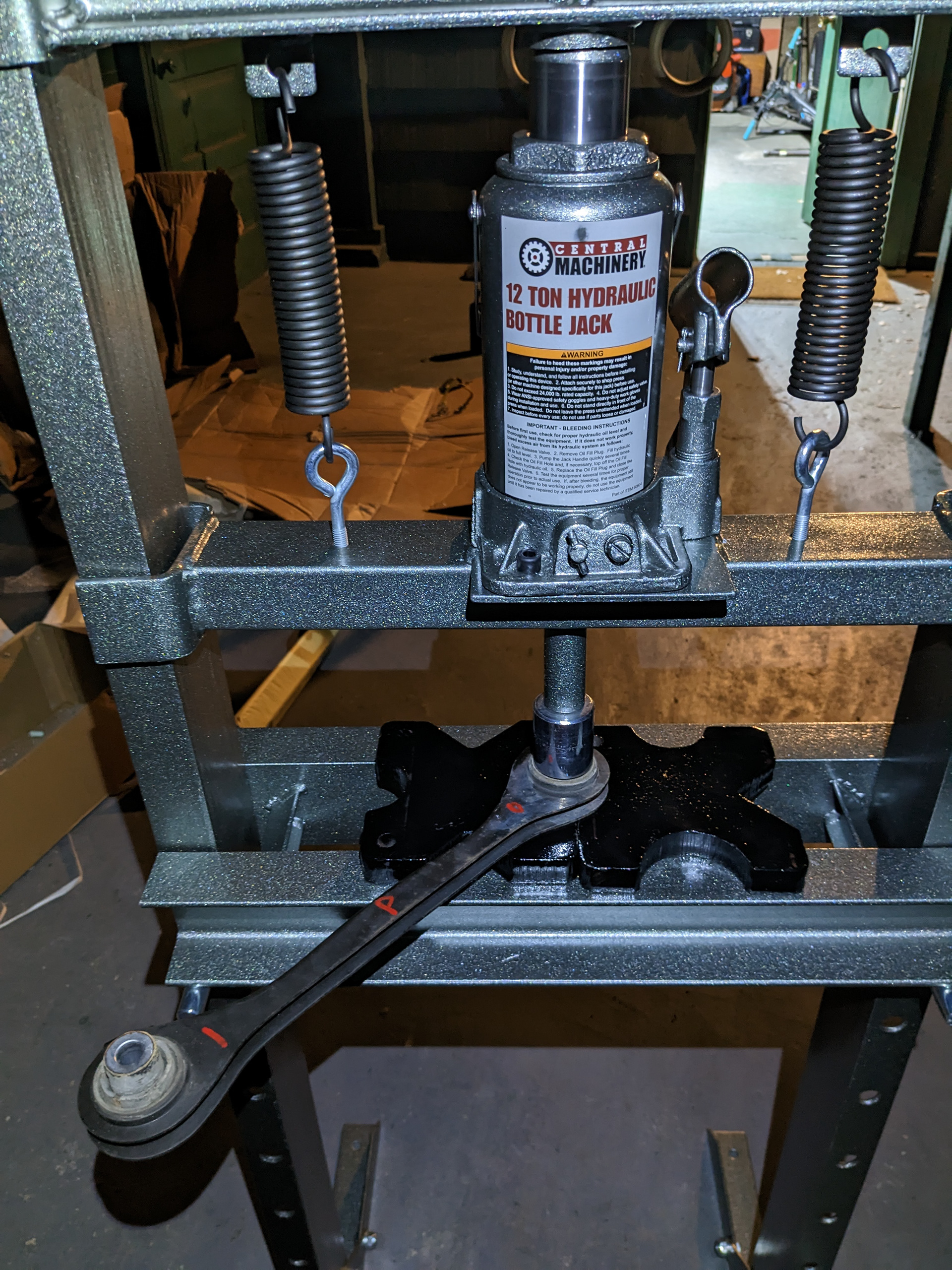 Ended up getting a press which was handy for some of these smaller bushings and MANDATORY for the big bushings.