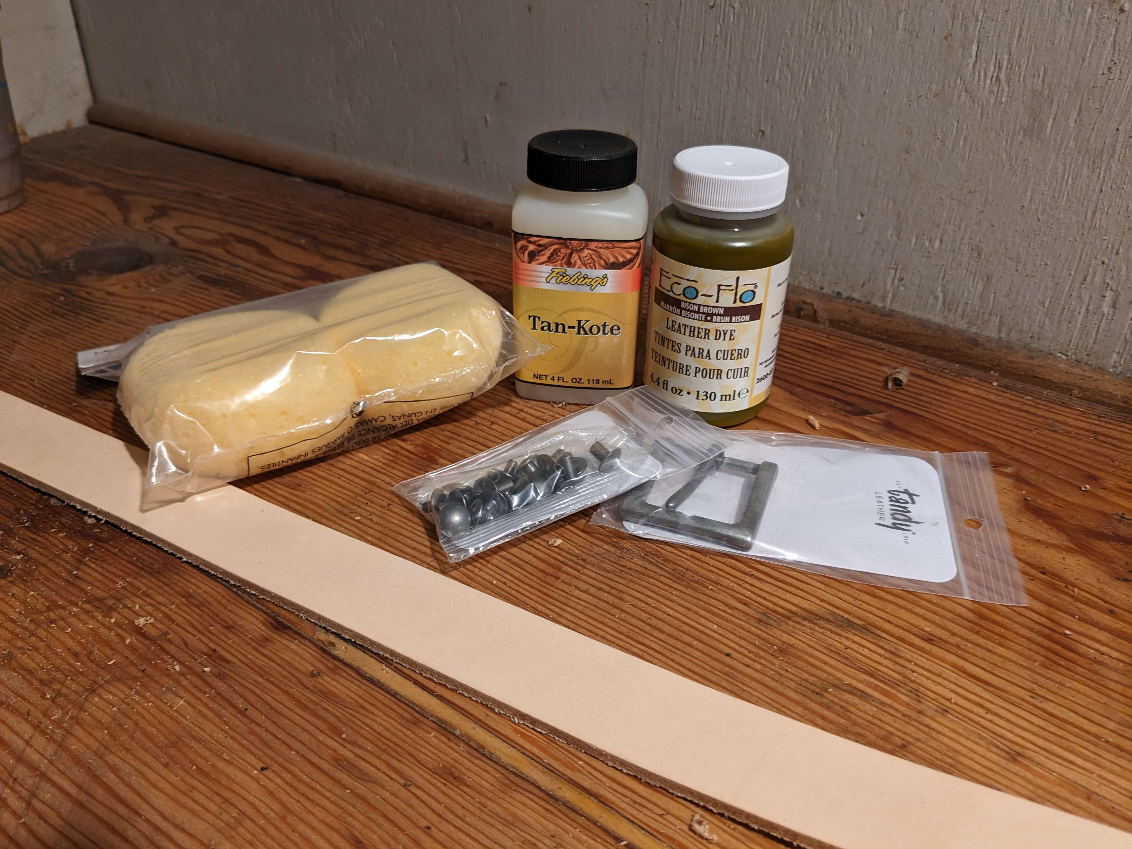 The raw materials.