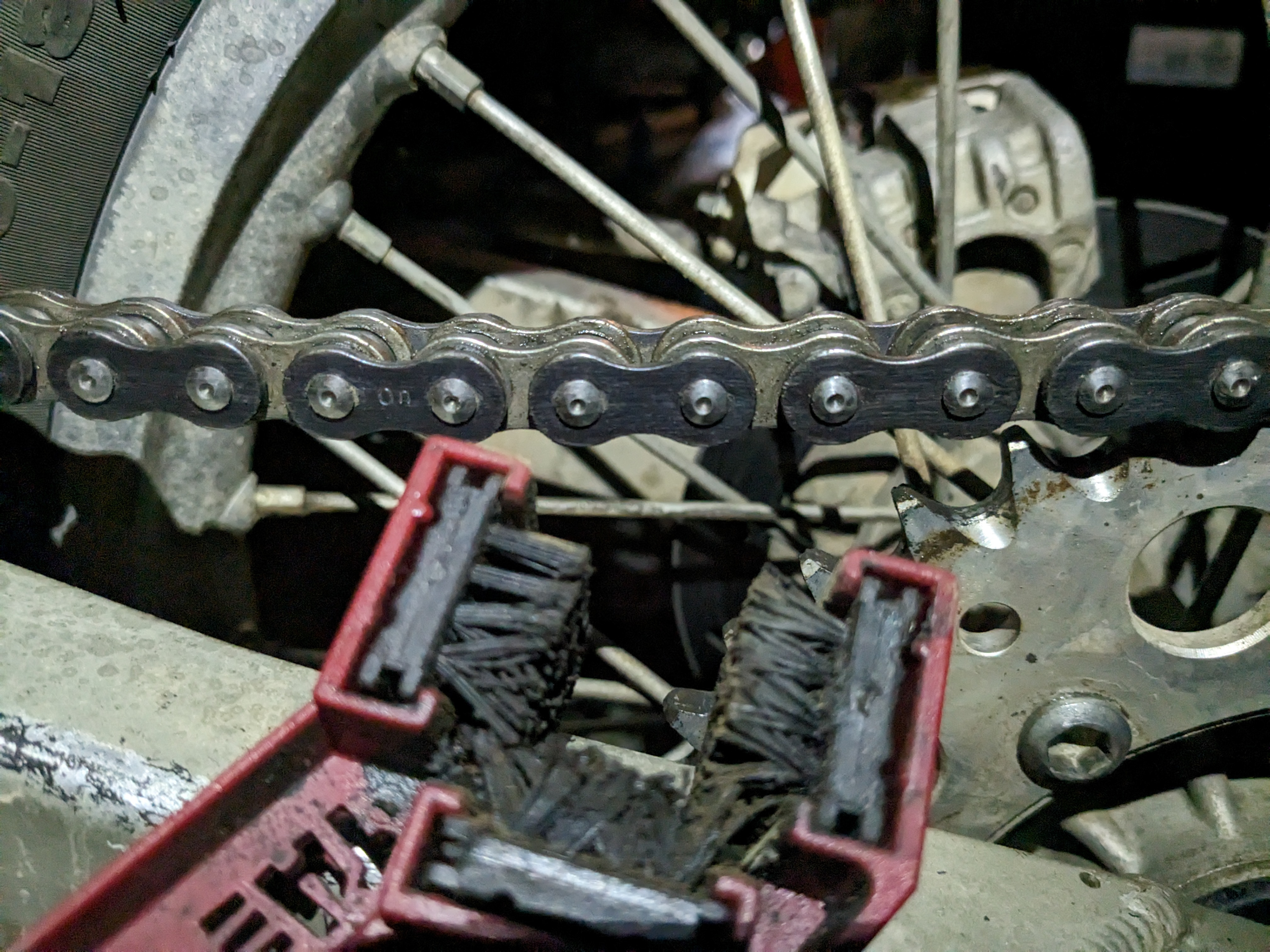 Freshen up the chain.