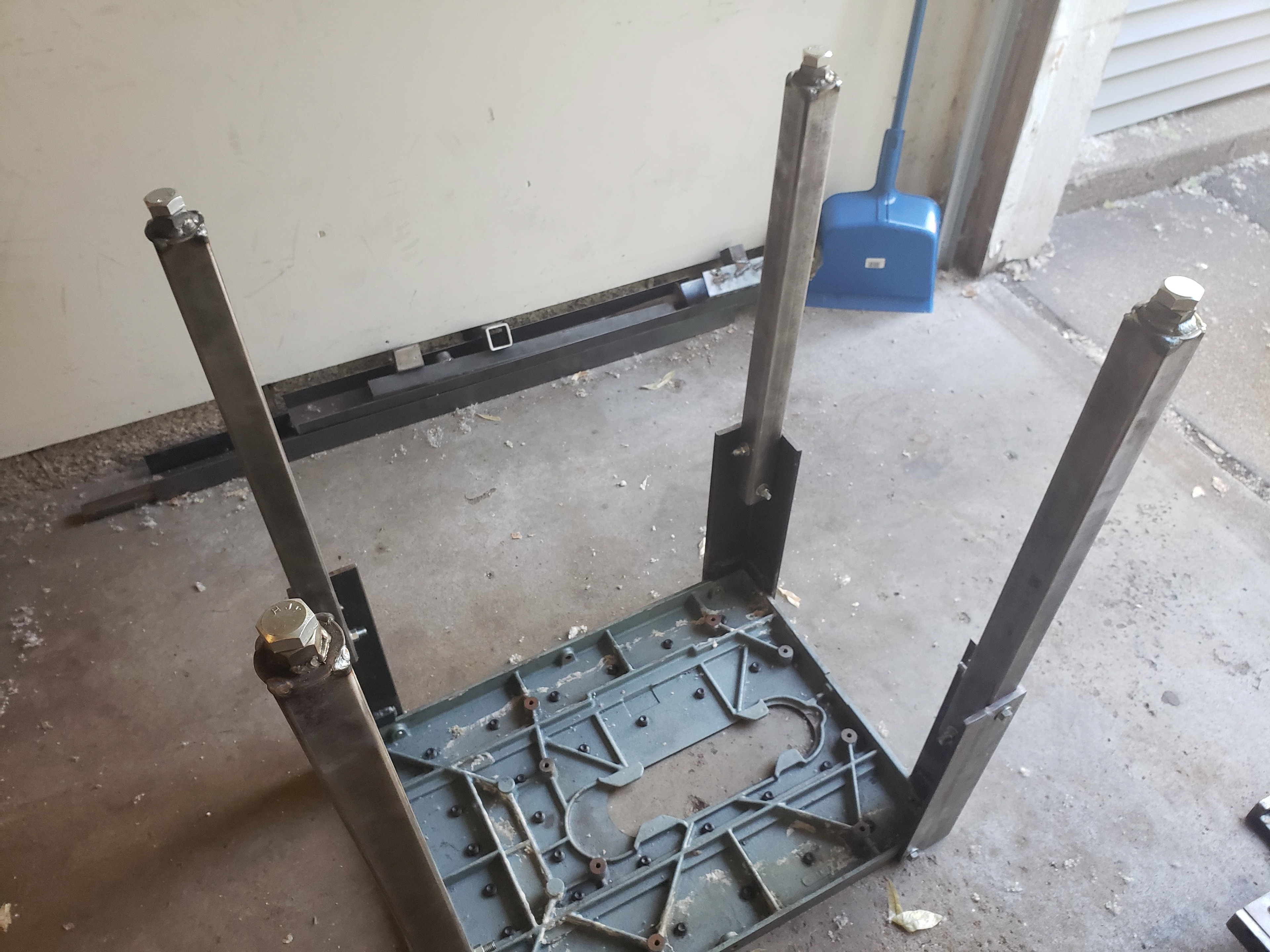 4 feet done.