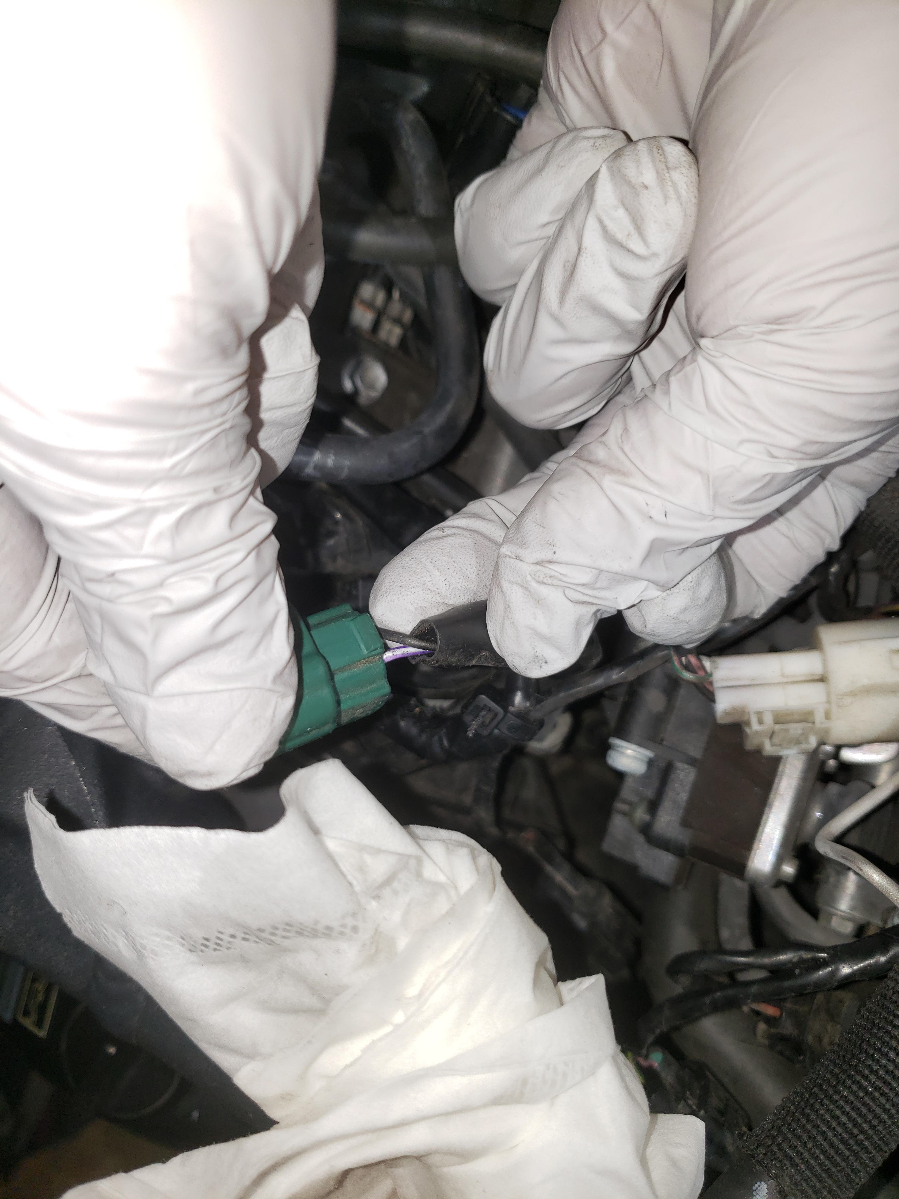 Disconnecting electrical components.