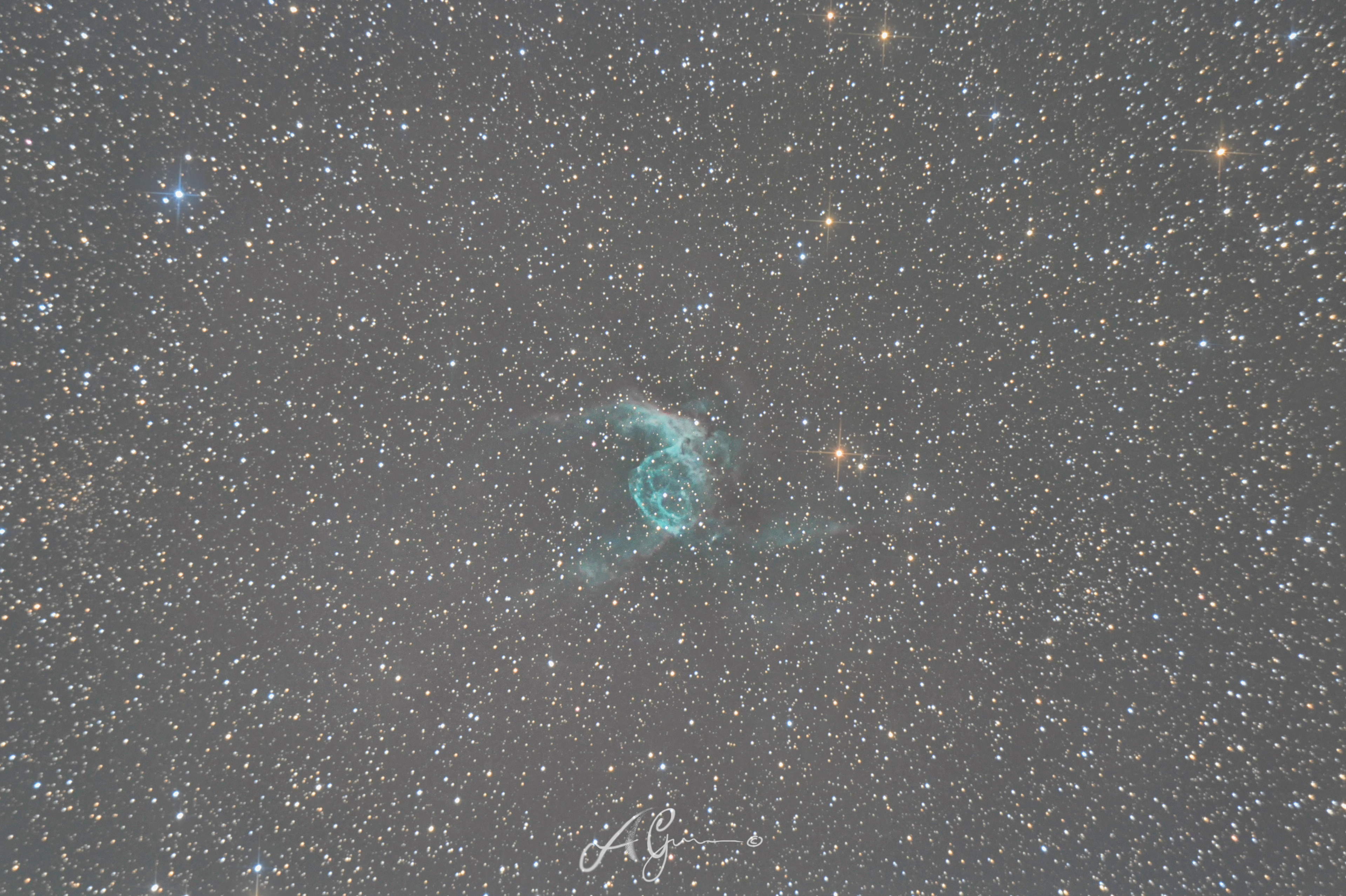 Thor's Helmet Nebula
