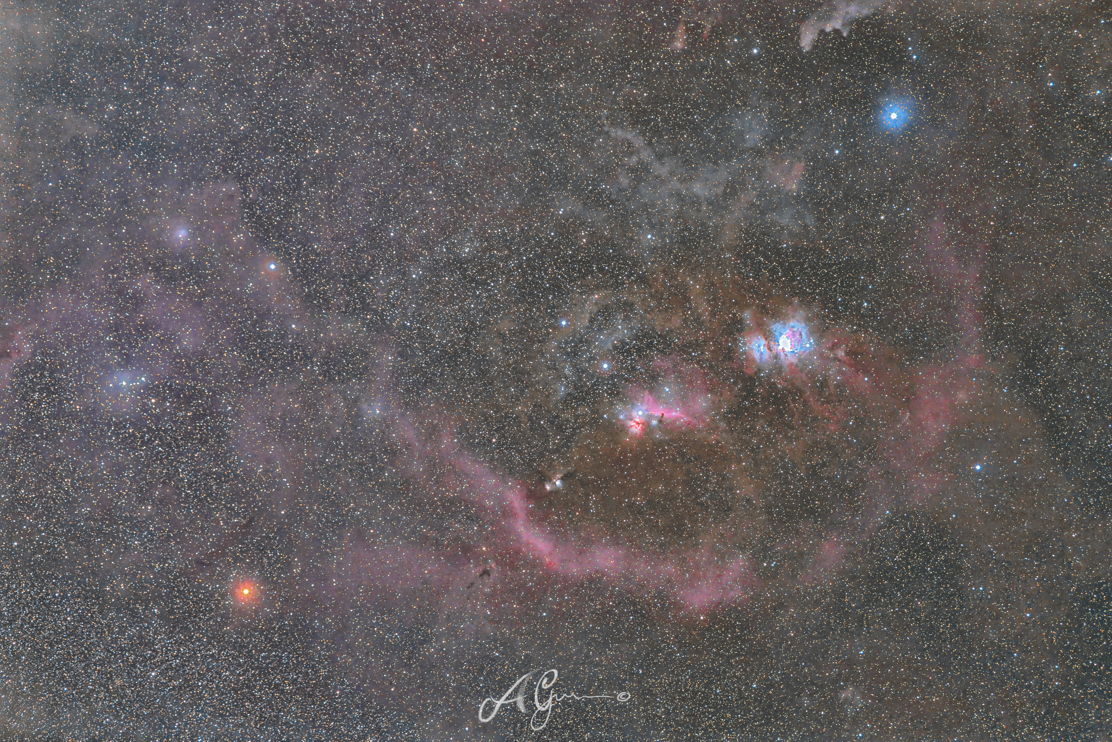 Orion Nebula Widefield