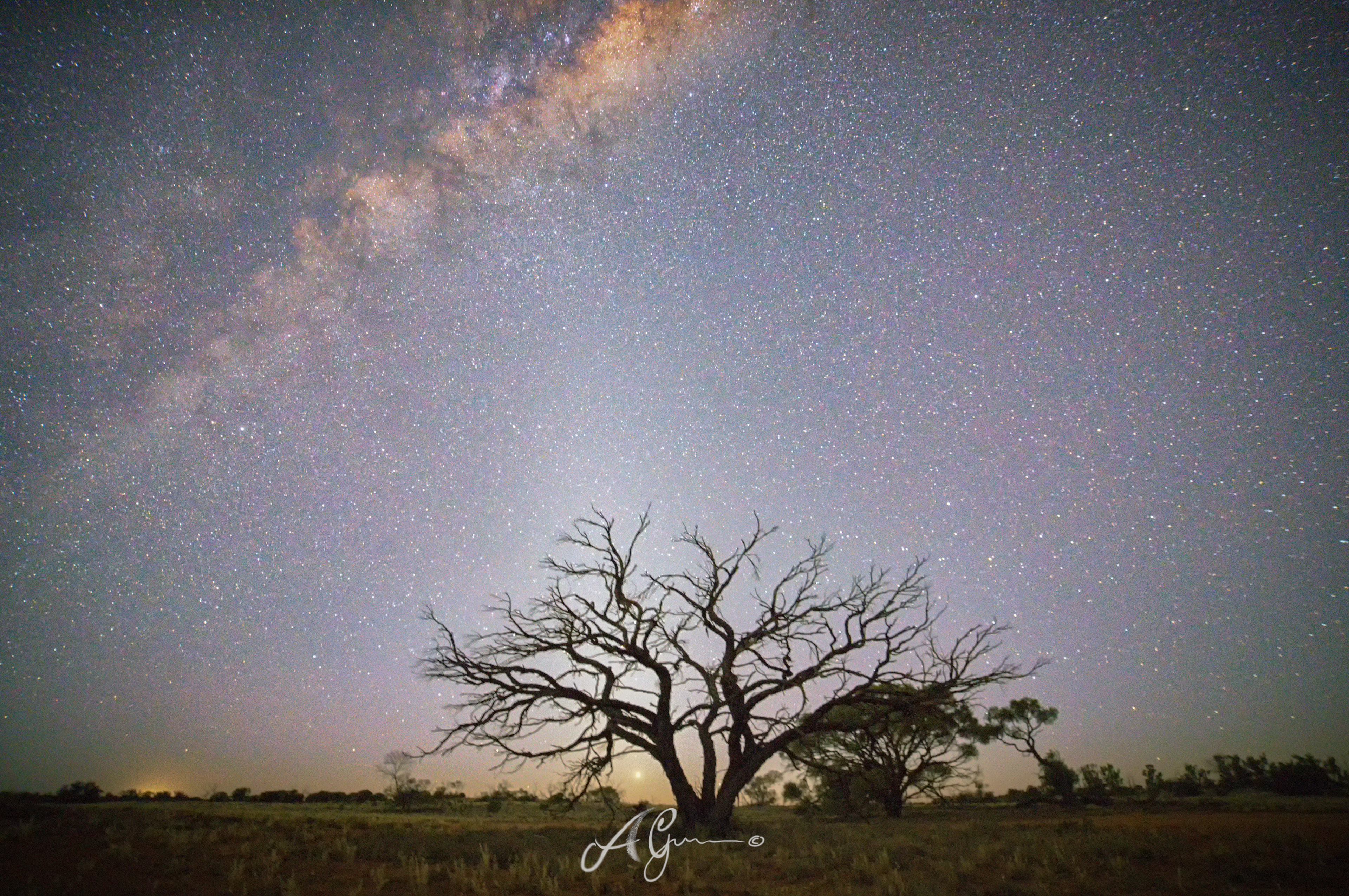 Outback Milkyway with Zodiacal Light