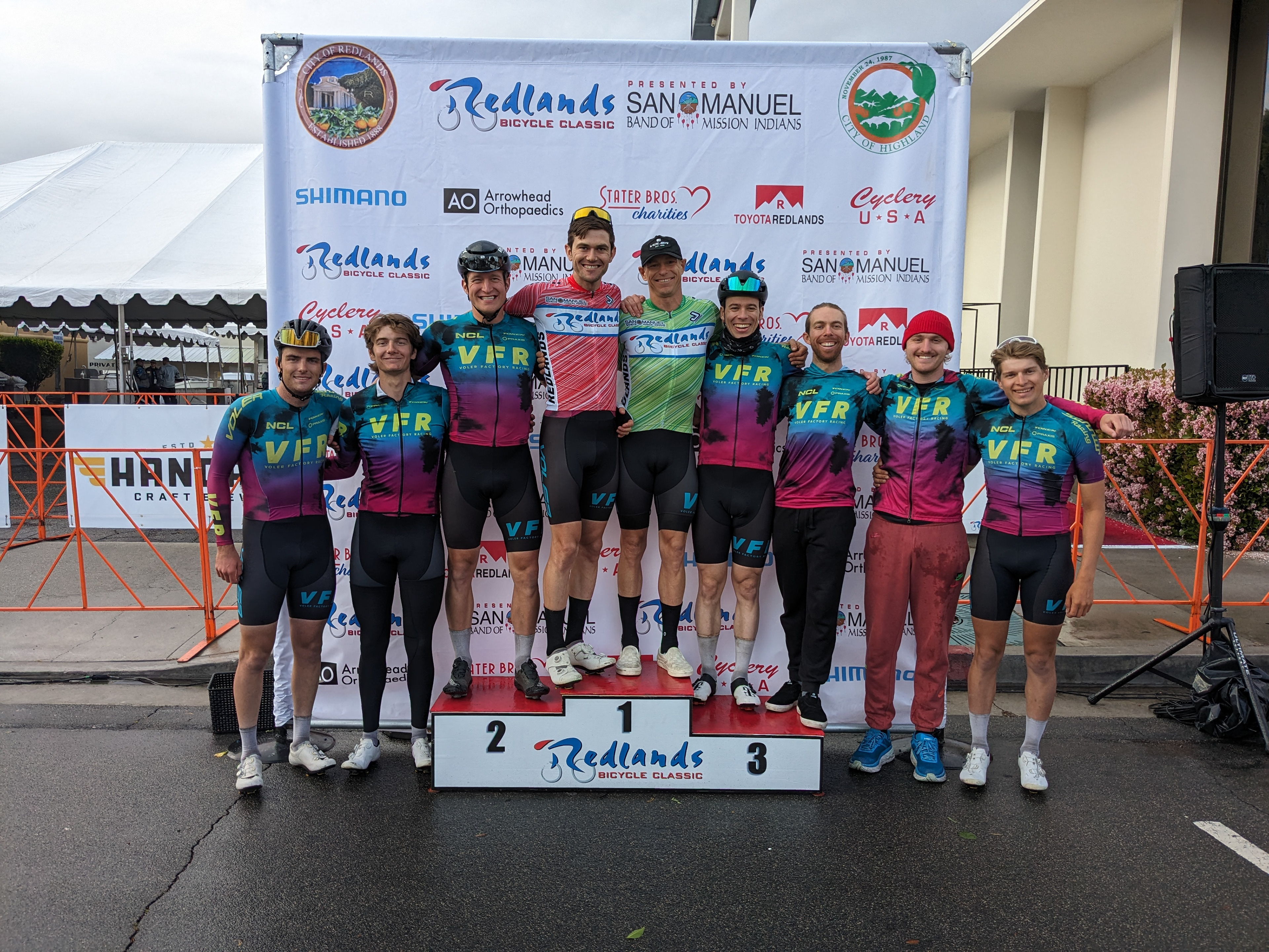Successful team performance at Redlands