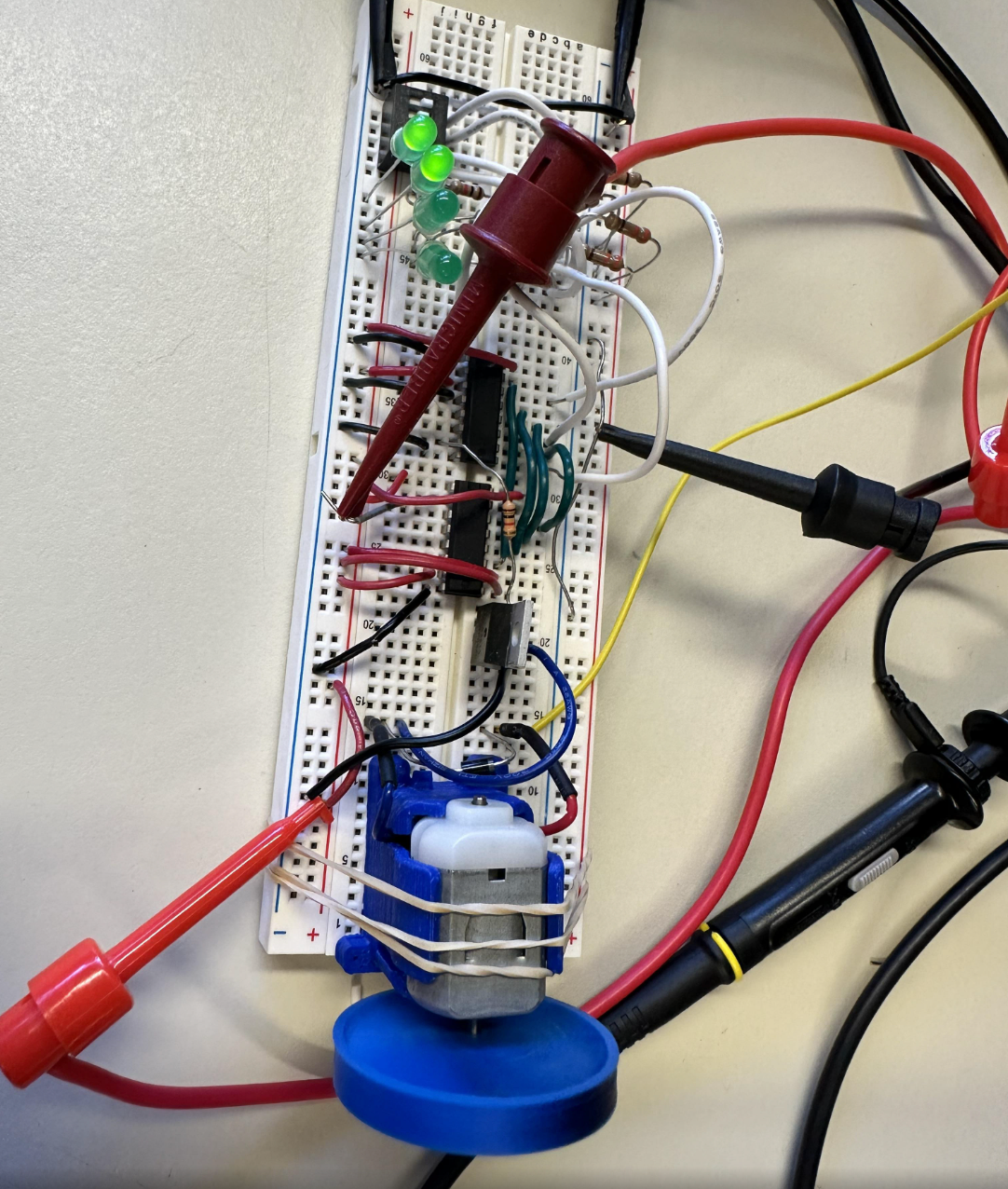 In the circuit lab