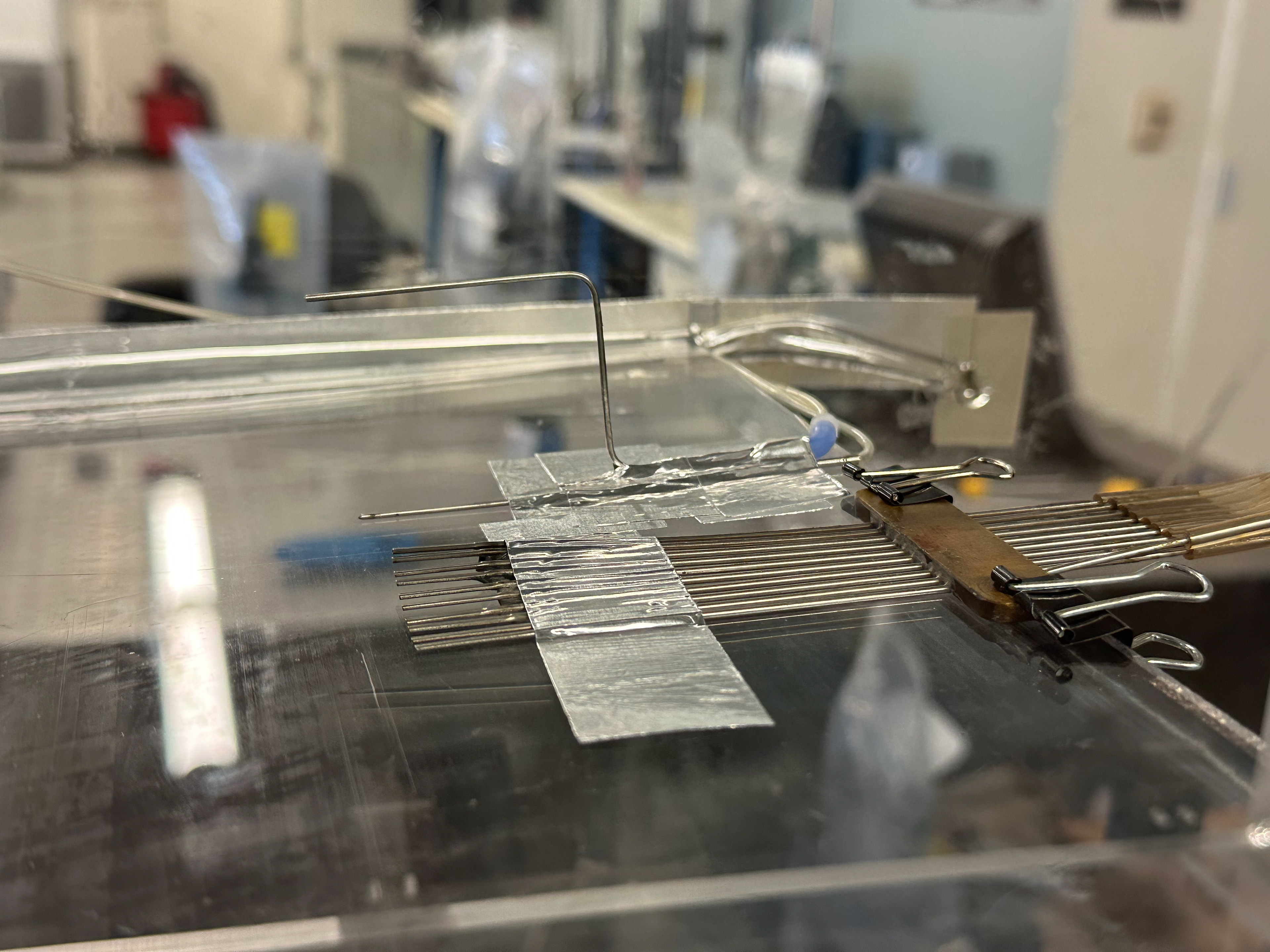 In the fluids lab