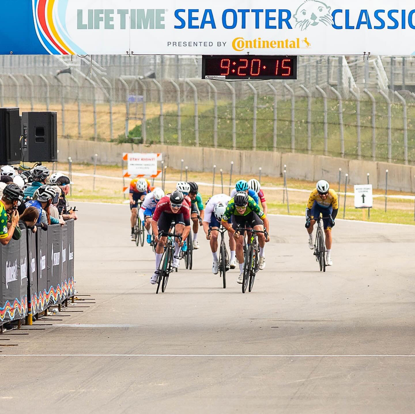 Hard fought battle to the line