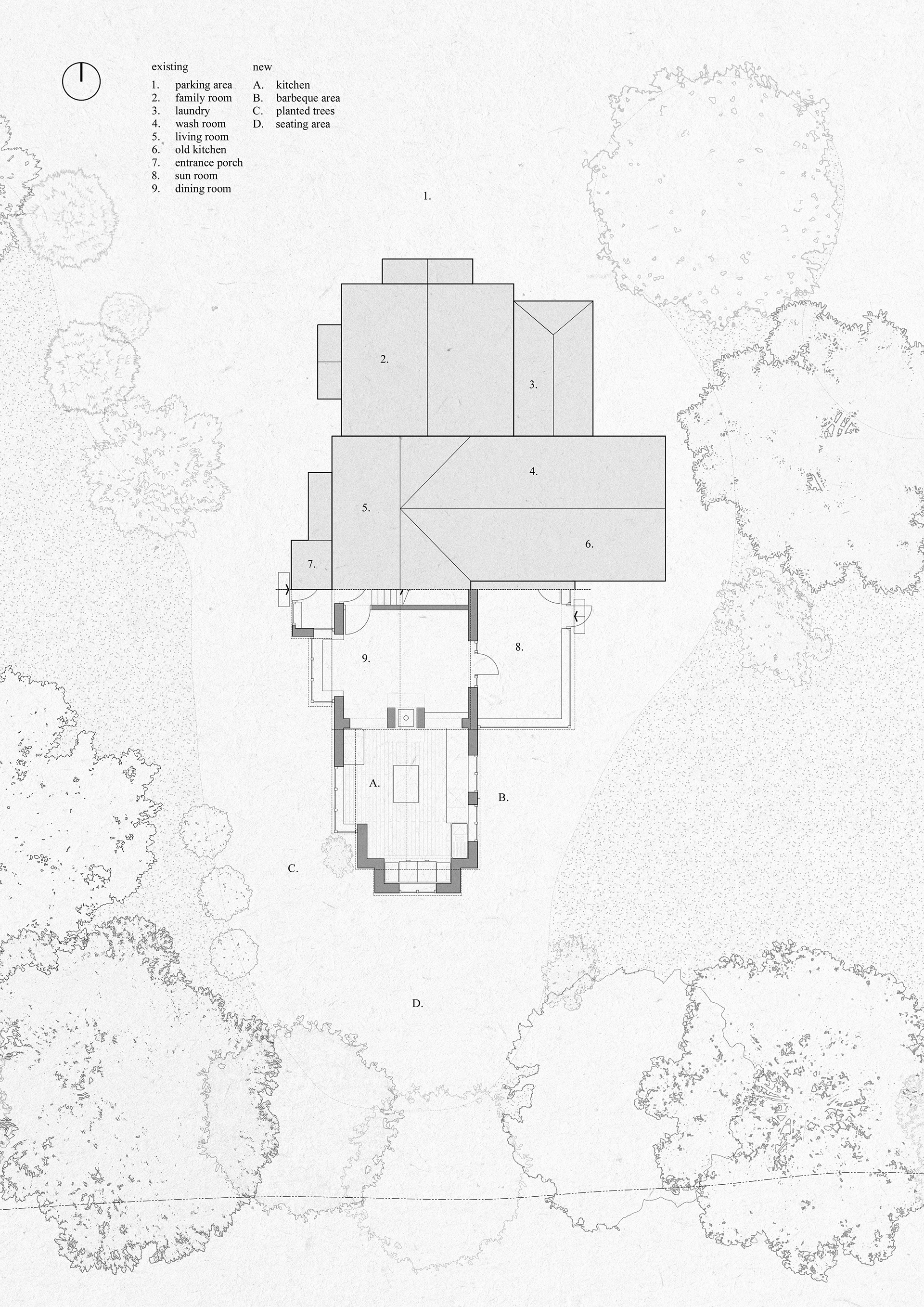 ground floor site plan