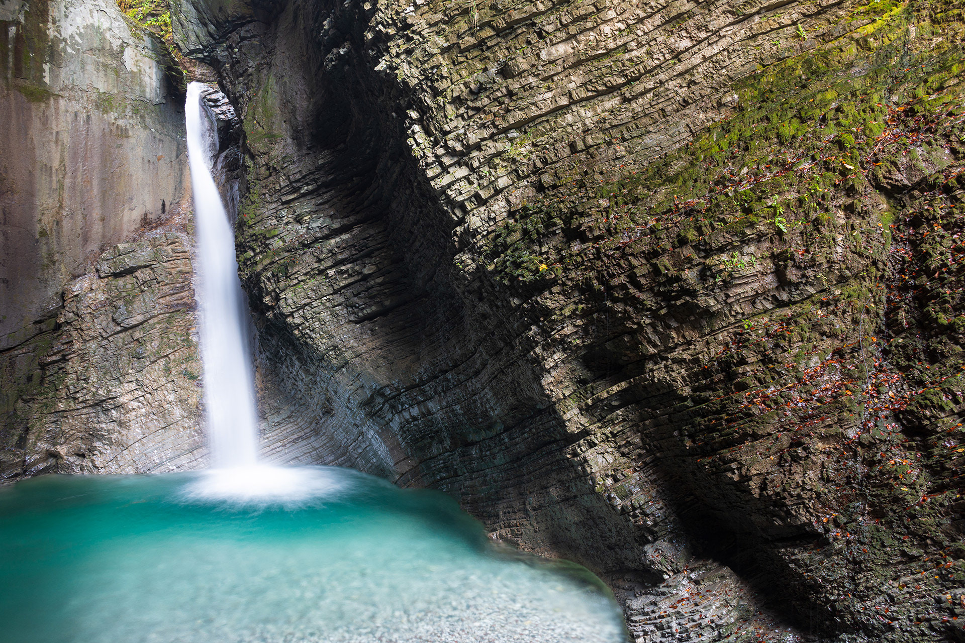 Slap Kozjak, Kobarid