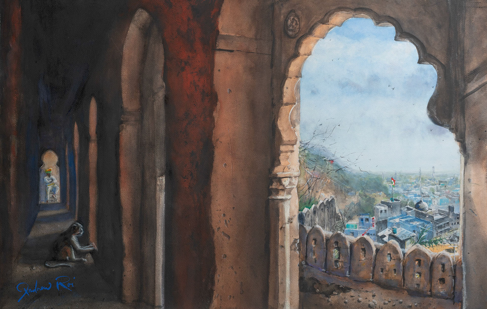 A Cool Retreat - Garh Palace, Bundi, Rajasthan