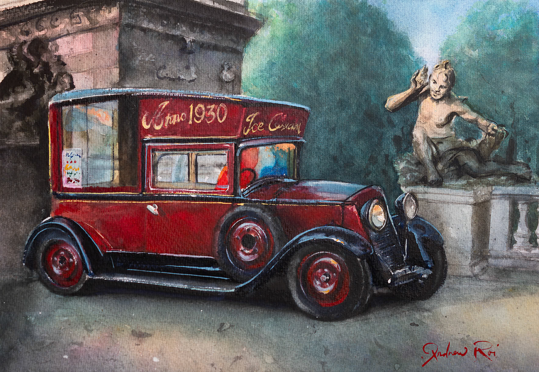 Anno Ice Cream - Le Pont Neuf, Paris