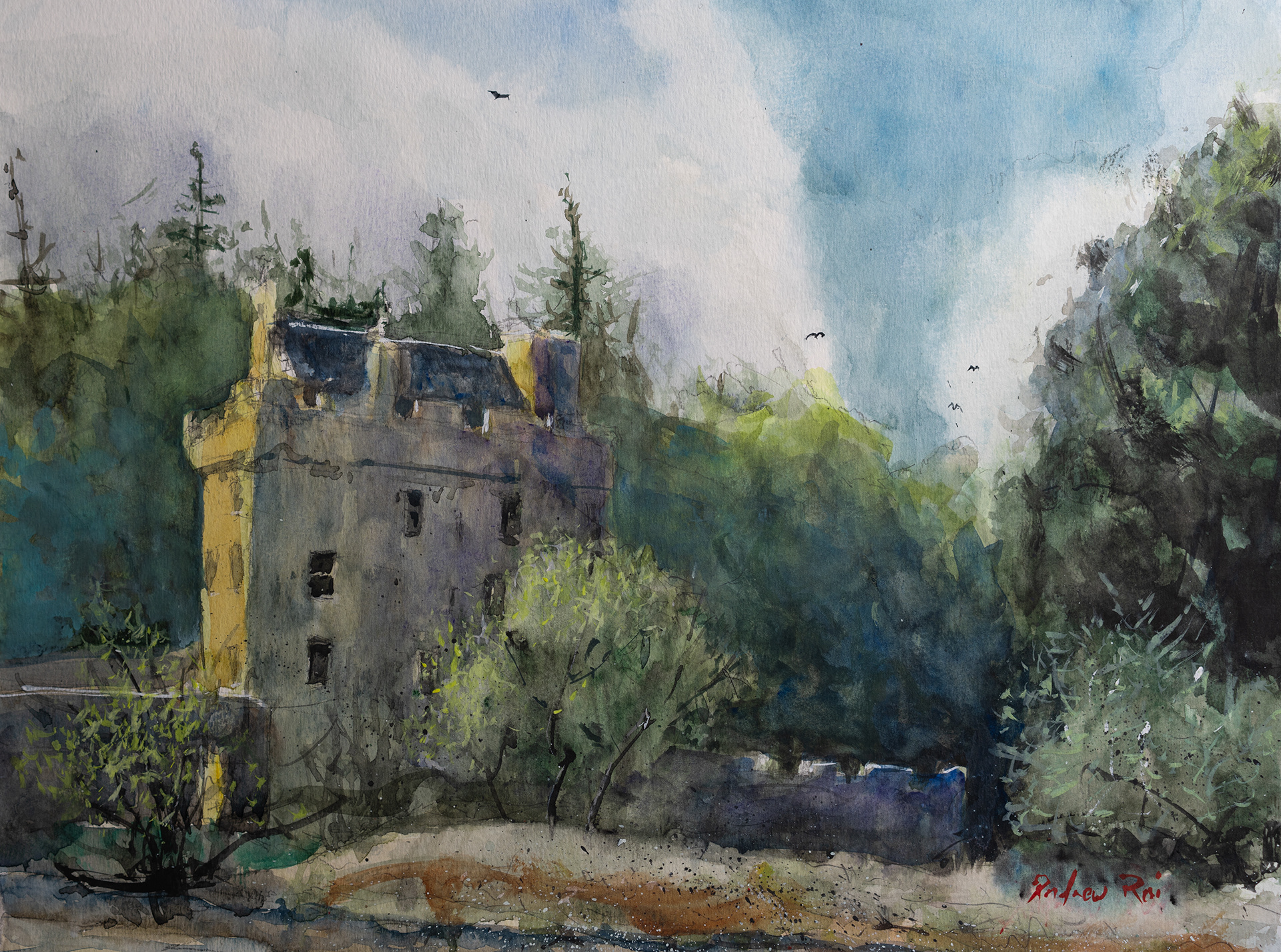 Morning Light - Saddell Castle